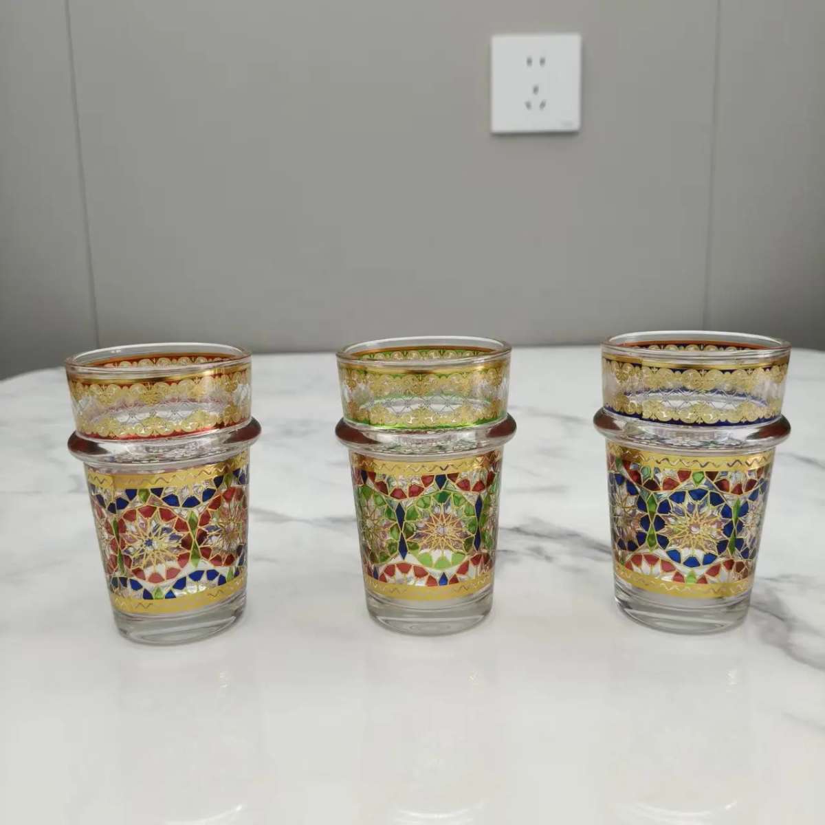 Moroccan water cup set/gift/Eid al-Fitr present
