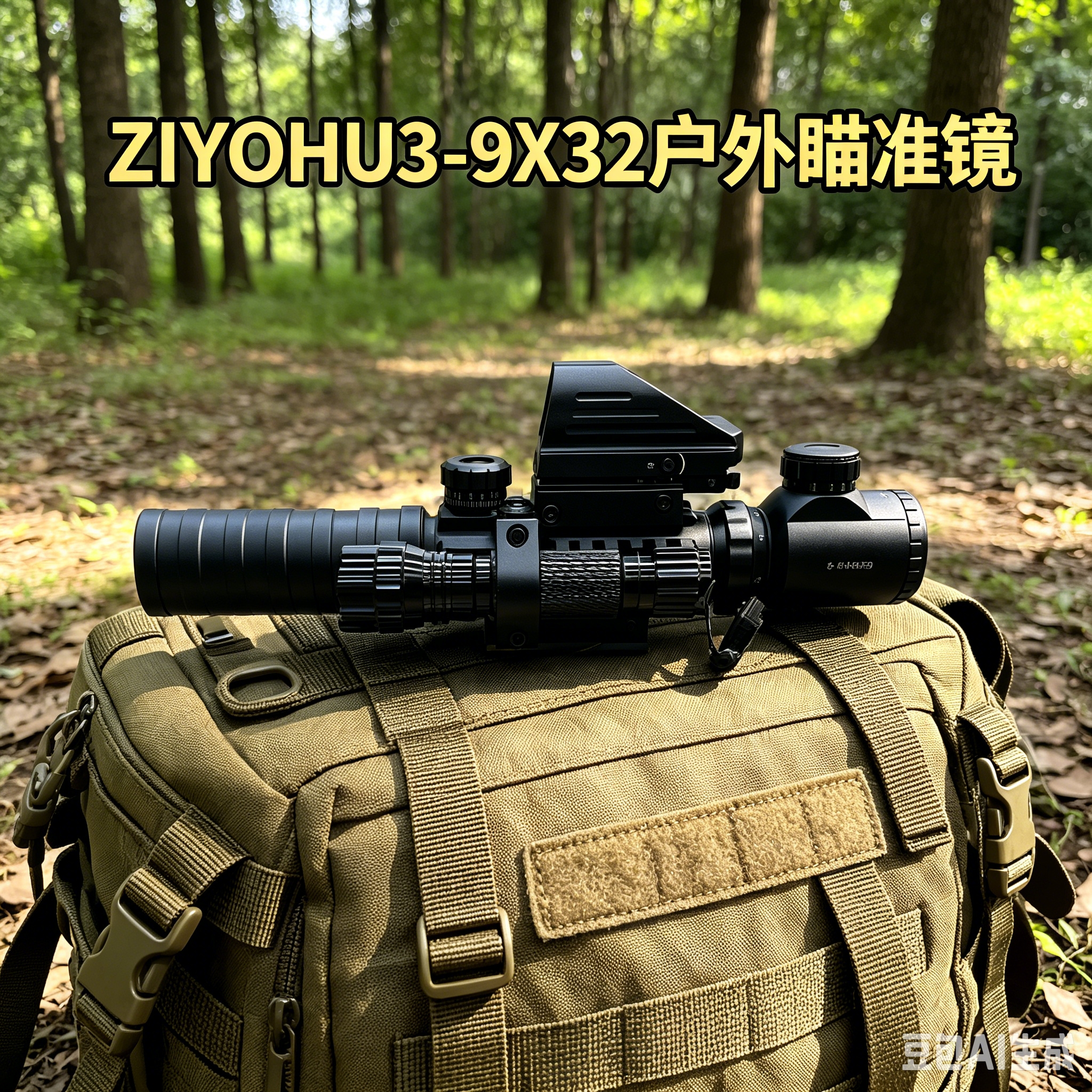 黑色瞄准镜 其他光学仪器 高清夜视瞄准镜 可调倍率详情6