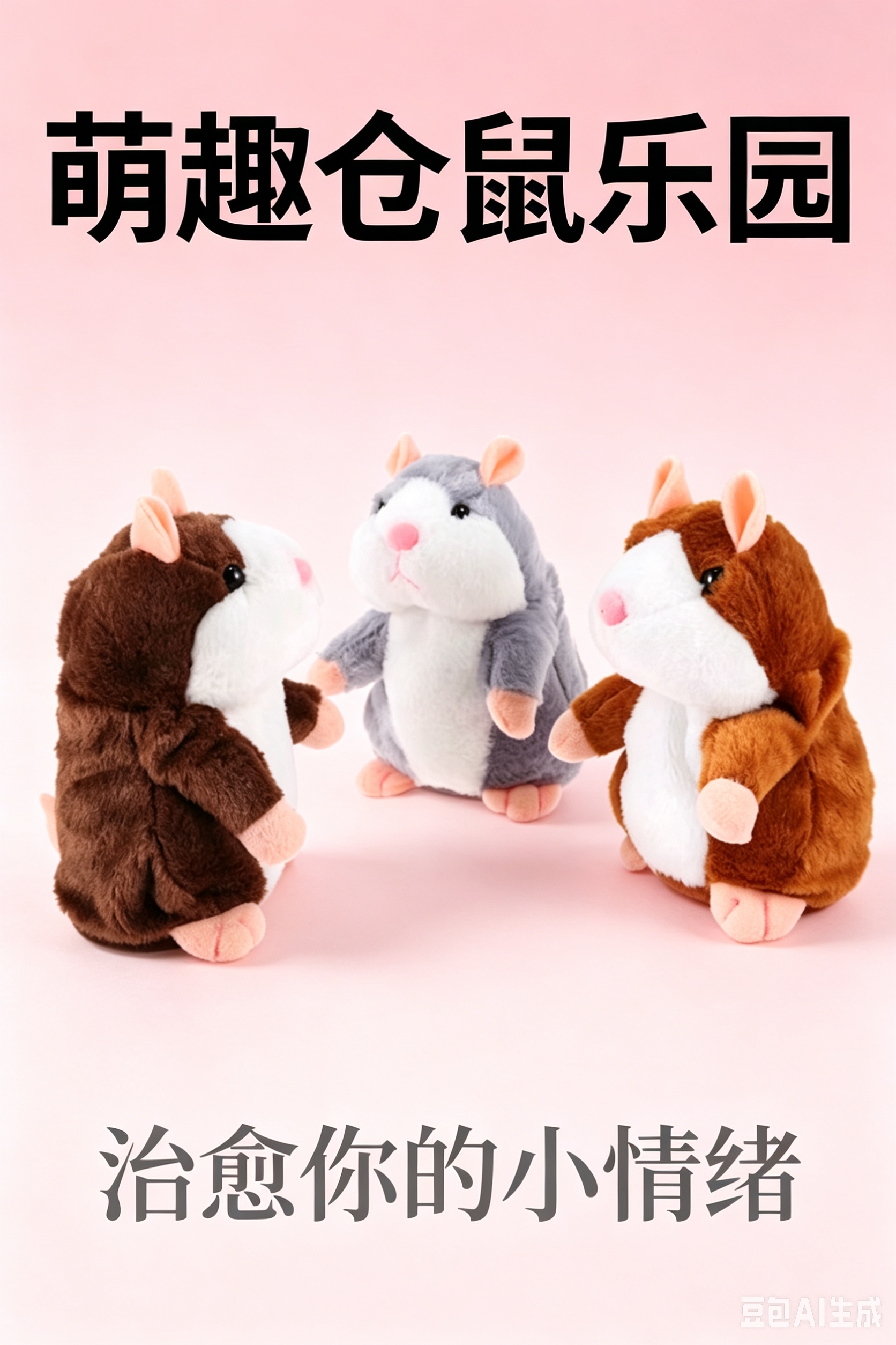 Douyin can learn to speak hamster plush recording toy smart doll birthday