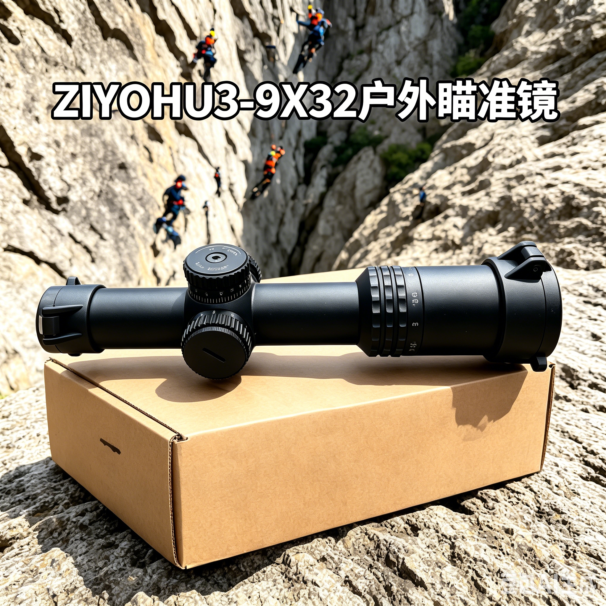 Black outdoor telescope 62 sight cycling whole vehicle adapter glasses details Picture