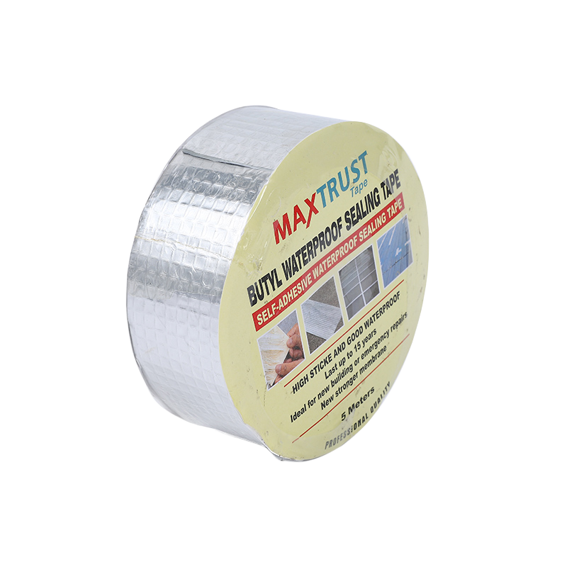 Butyl waterproof tape, aluminum foil butyl tape, repair tape, leak repair, heat insulation and sealing tape, 5m Application Scenario
