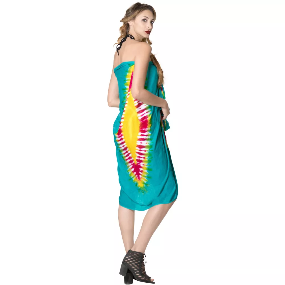 South American cotton fabric canga towel skirt Sarong Pareo skirt custom pattern Qni shawl style Application Scenario