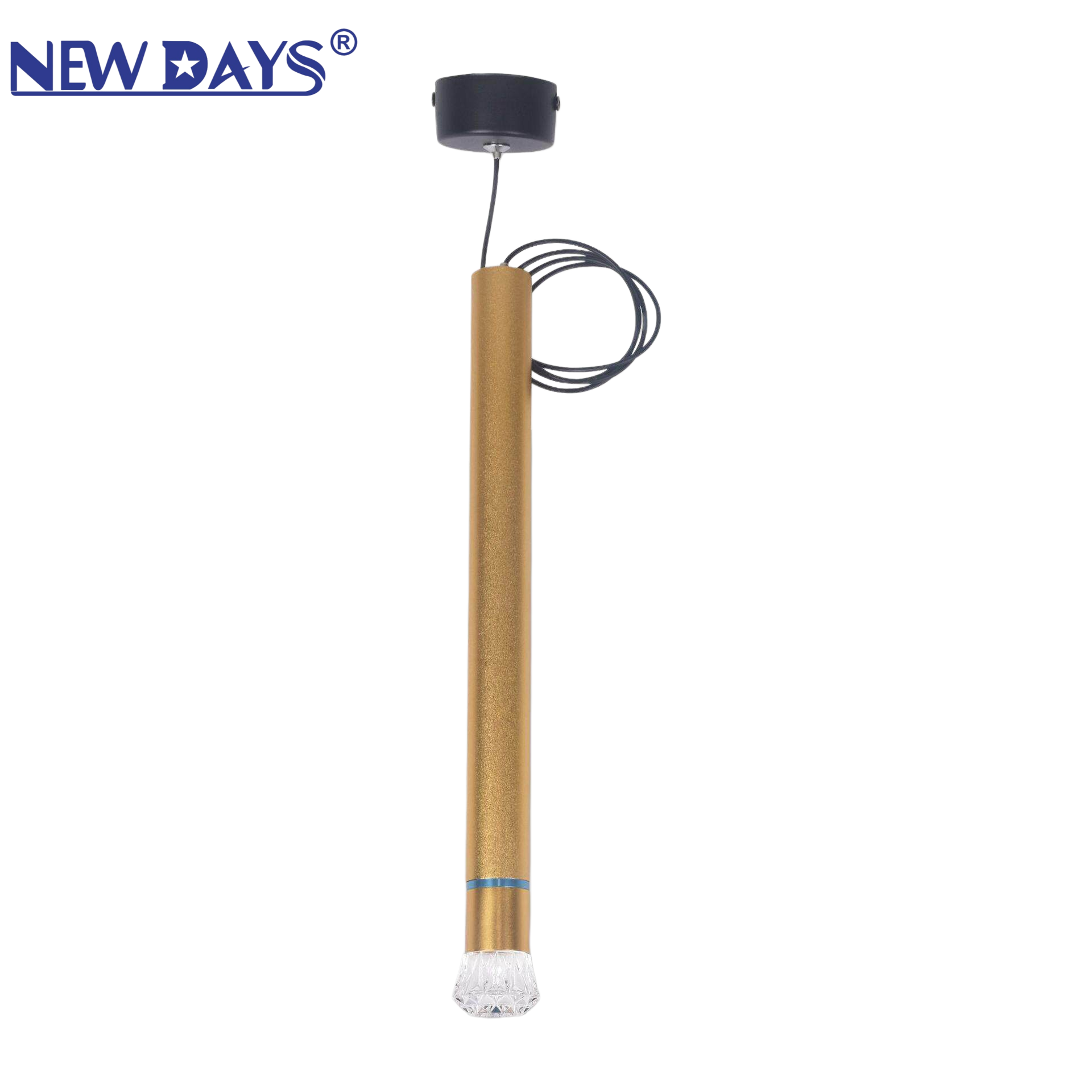 NEWDAYS brand's cross-border new led modern and simple pendant lamp, long strip-shaped creative high-display low-voltage bar table lamp, energy-saving high-brightness ambient lighting pendant lamp and lighting fixtures Item Picture