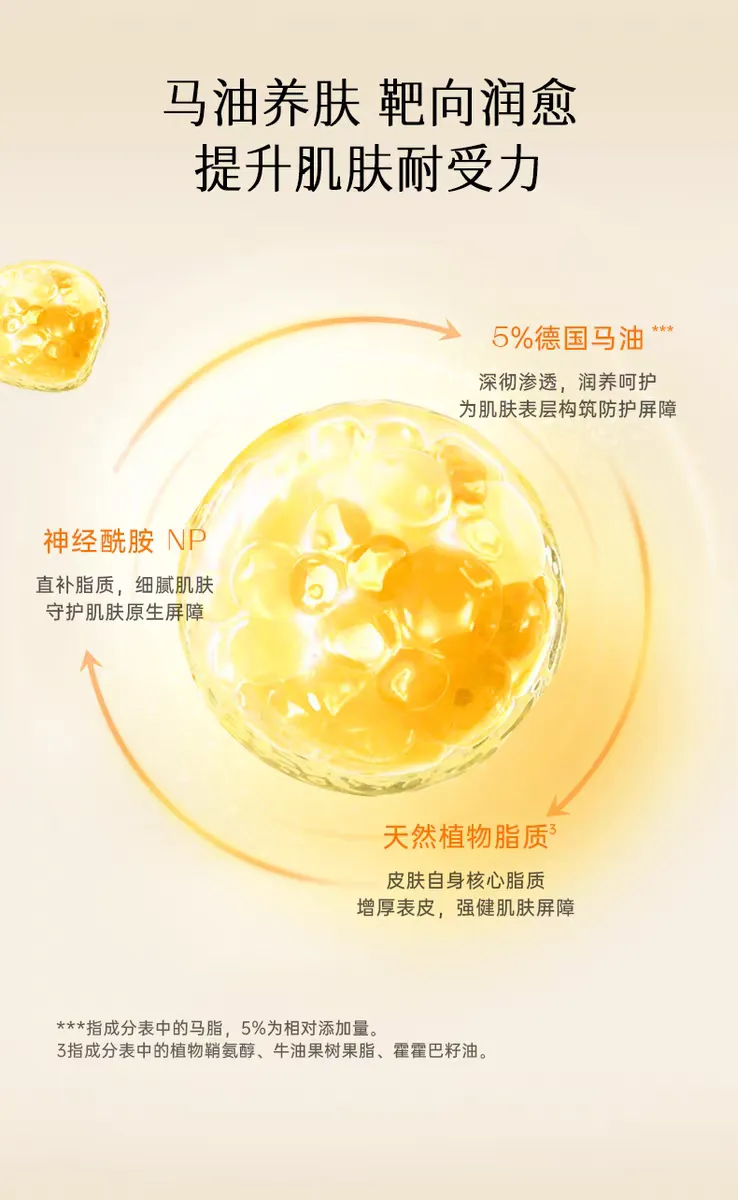 Korean original imported Gelisong Horse Oil Cream 70g. Official genuine anti-cracking, firming, moisturizing and nourishing cream detail image 4