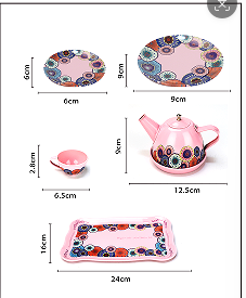 Play house toy set, children's role-playing simulation kitchen and dining room toys Specification image