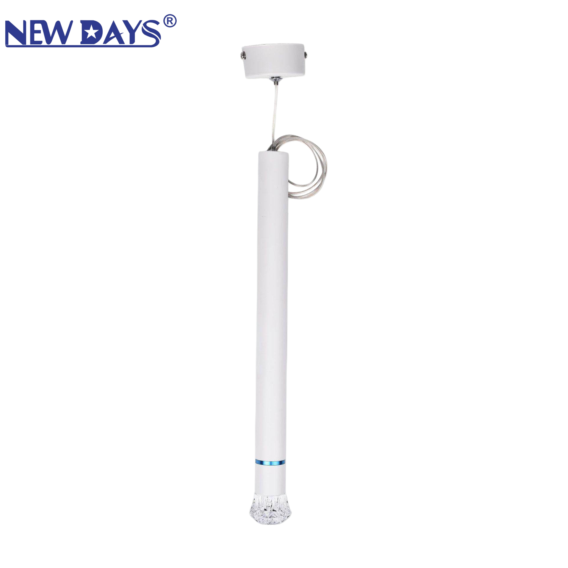 NEWDAYS brand's cross-border new led modern and simple pendant lamp, long strip-shaped creative high-display low-voltage bar table lamp, energy-saving high-brightness ambient lighting pendant lamp and lighting fixtures Specification image