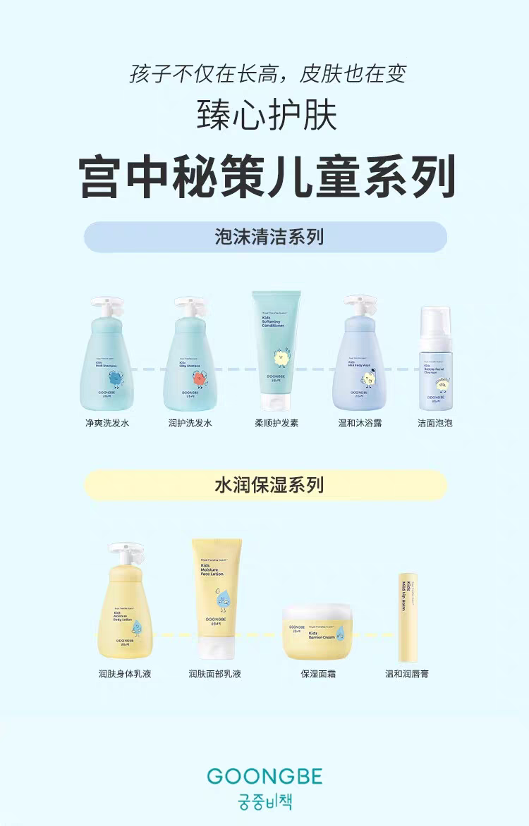 Korean imported GOONG BE/ Miyazaka Secret Formula Children's Facial Cleanser 100ml foam, gentle and non-irritating for children over 3 years old detail image 13