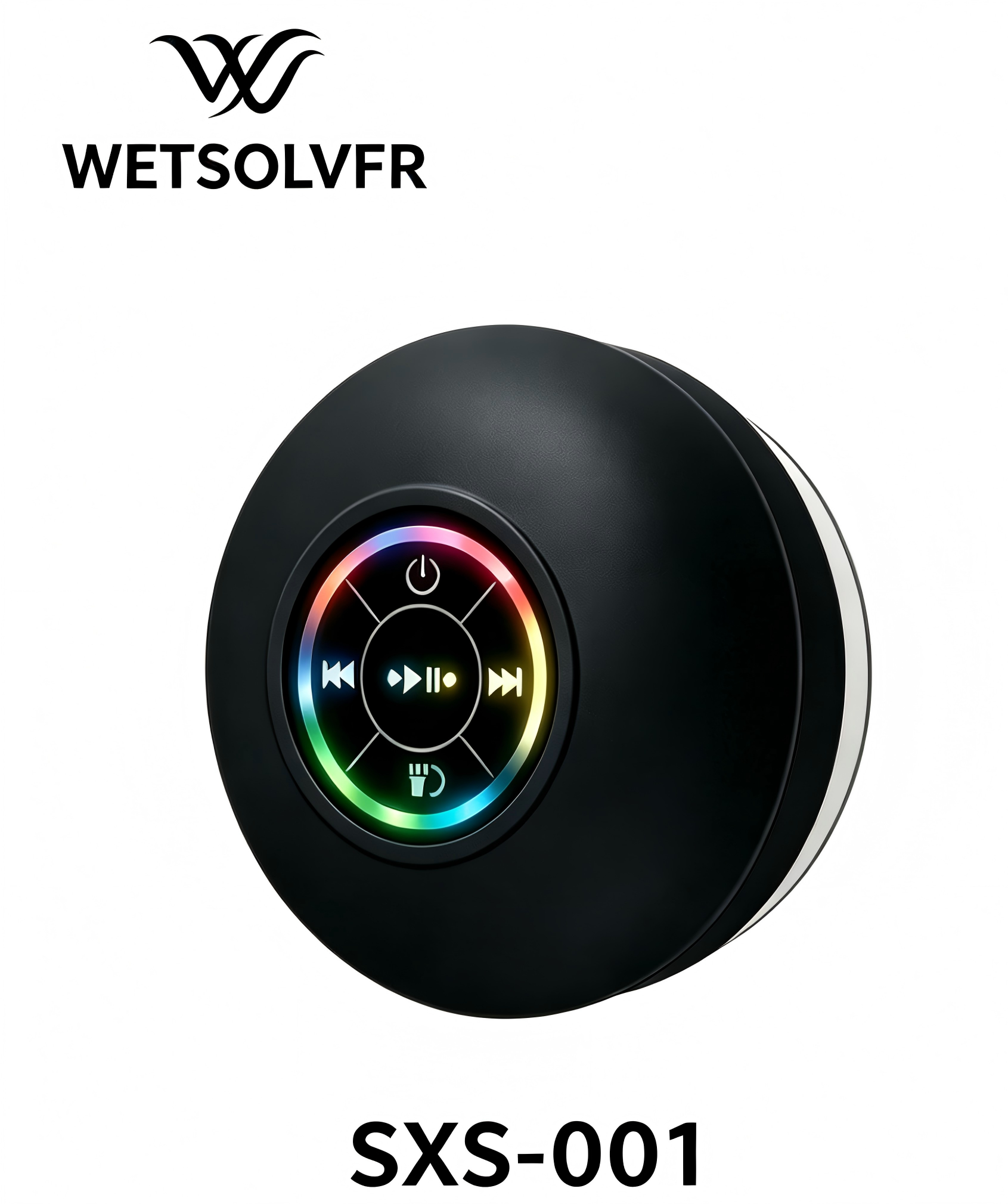 SXS-001 suction cup Bluetooth speaker, waterproof for bathing and suitable for listening to music