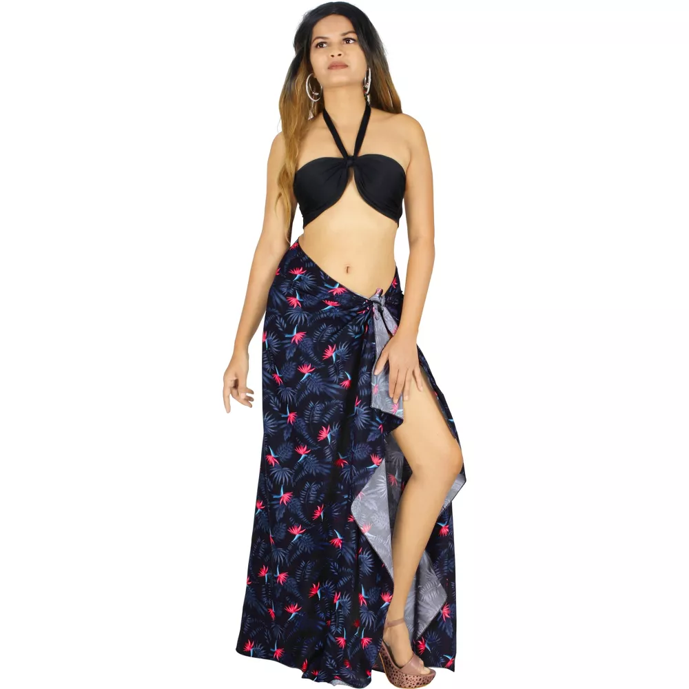 South Pacific Islands cotton fabric Lavalava Sarong Pareo custom patterned one-piece skirt, half skirt, Qni shawl, Lungi details Picture