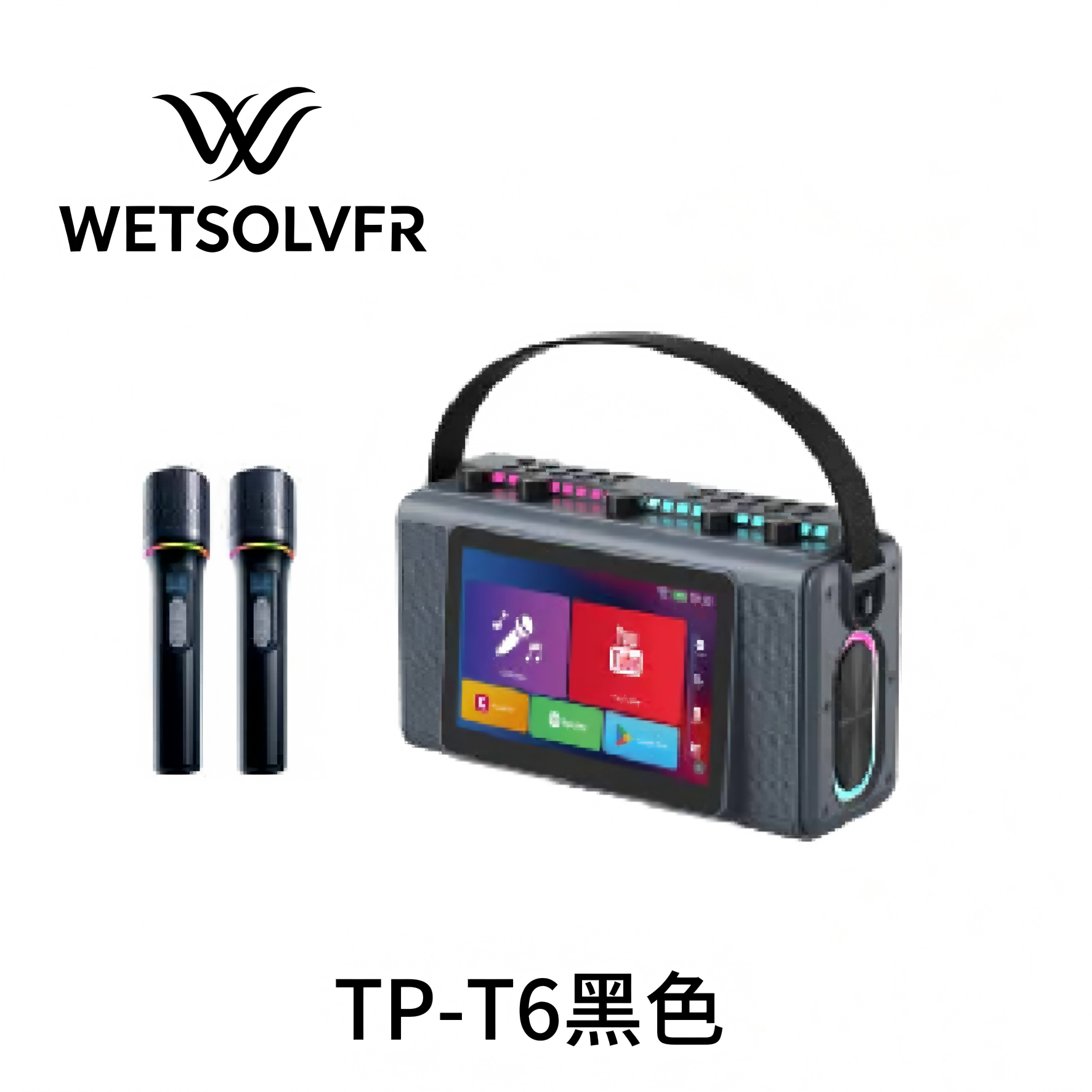 KTV智能音响套装点歌机触摸屏一体机卡拉ok唱歌机户外音箱可跨境TP-T6