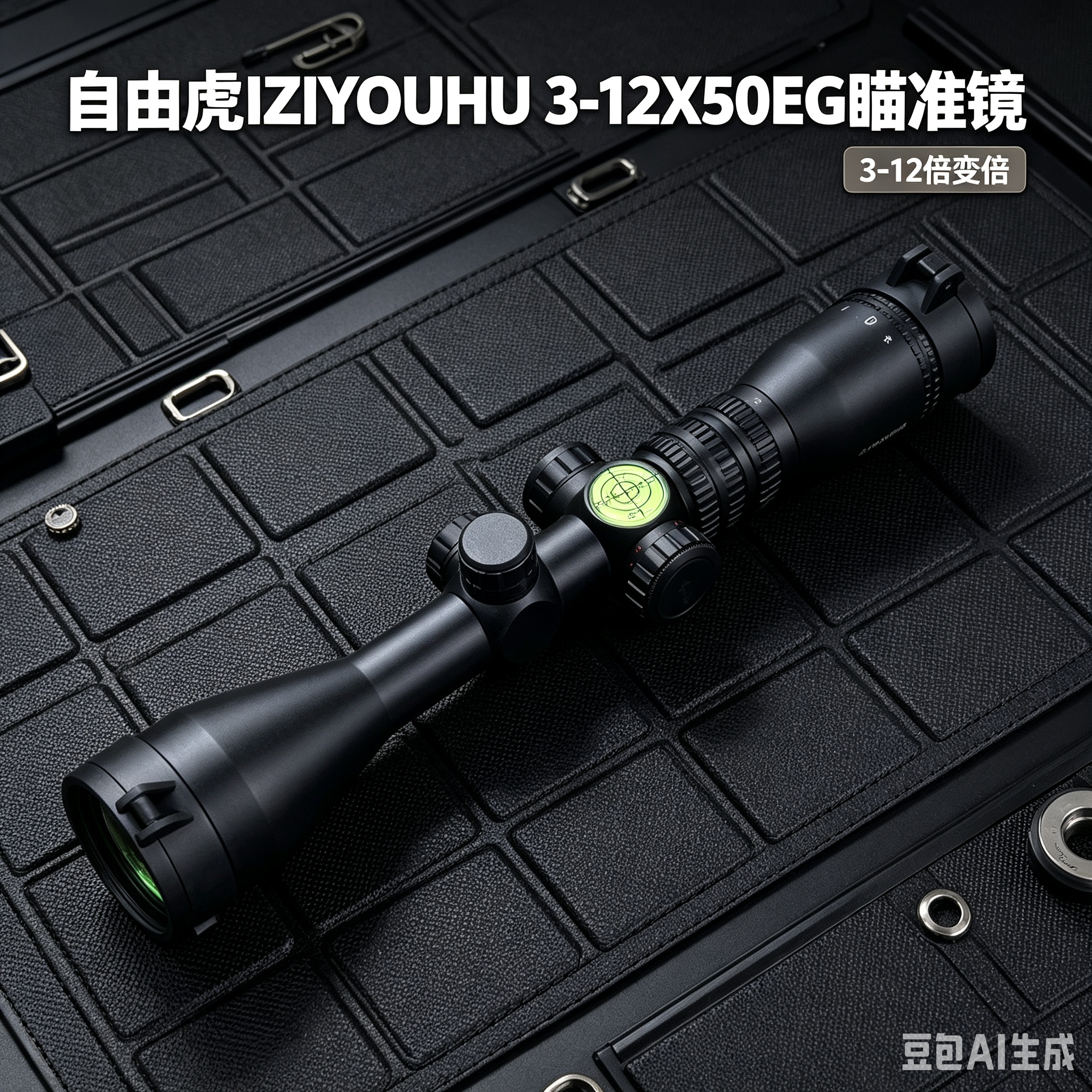 3-12X50EG black sight, other optical instruments, high-definition night vision sight, adjustable magnification Specification image
