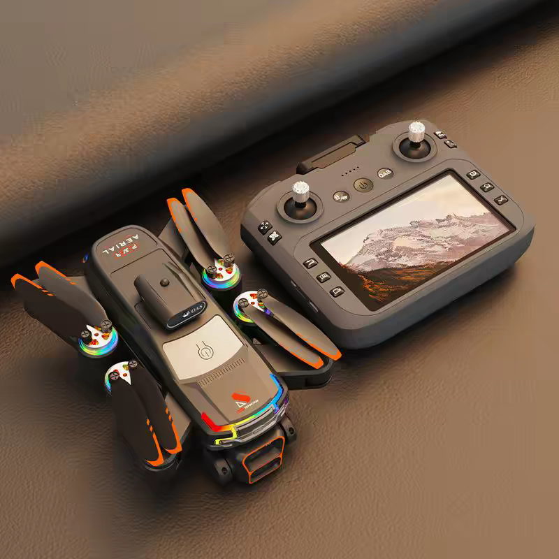 The new cross-border product JS39P comes with a 4.3-inch screen remote control for a foldable aerial photography drone with obstacle avoidance Application Scenario