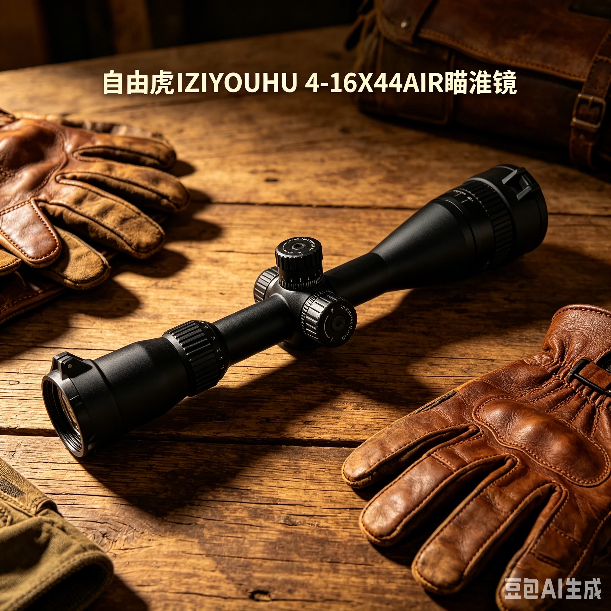 黑色瞄准镜飞镖靶弓箭体育用品岩石山林日落背景详情5