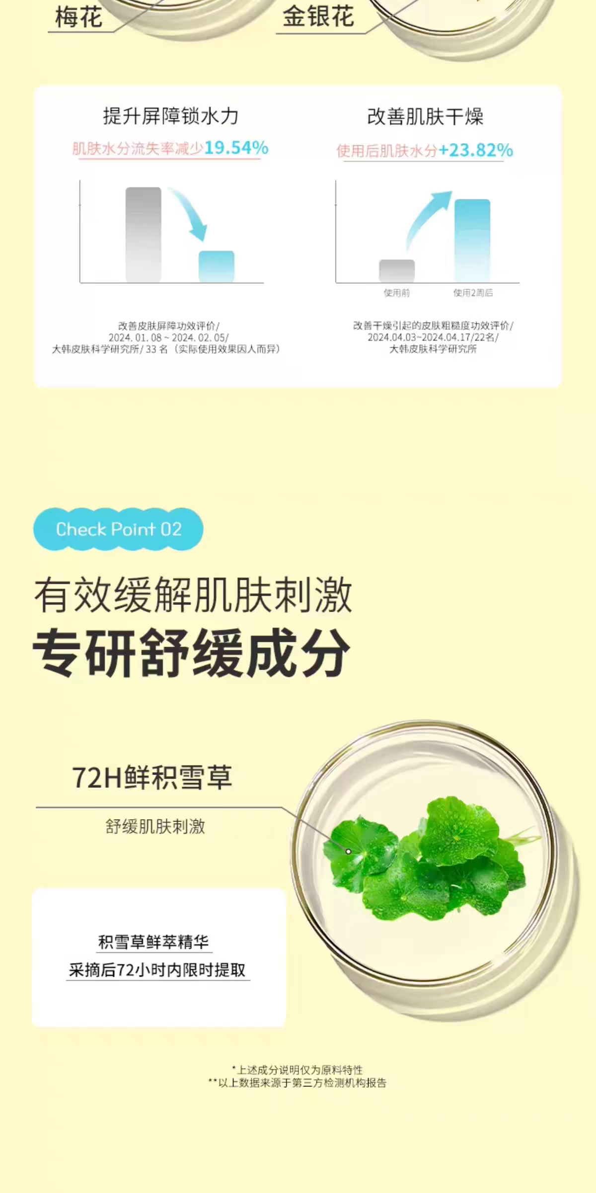Korean imported Palace Secret Strategy Children's Moisturizing Cream 180ml, new spring and summer cream, refreshing lotion, Moisturizing cream, genuine guaranteed detail image 4