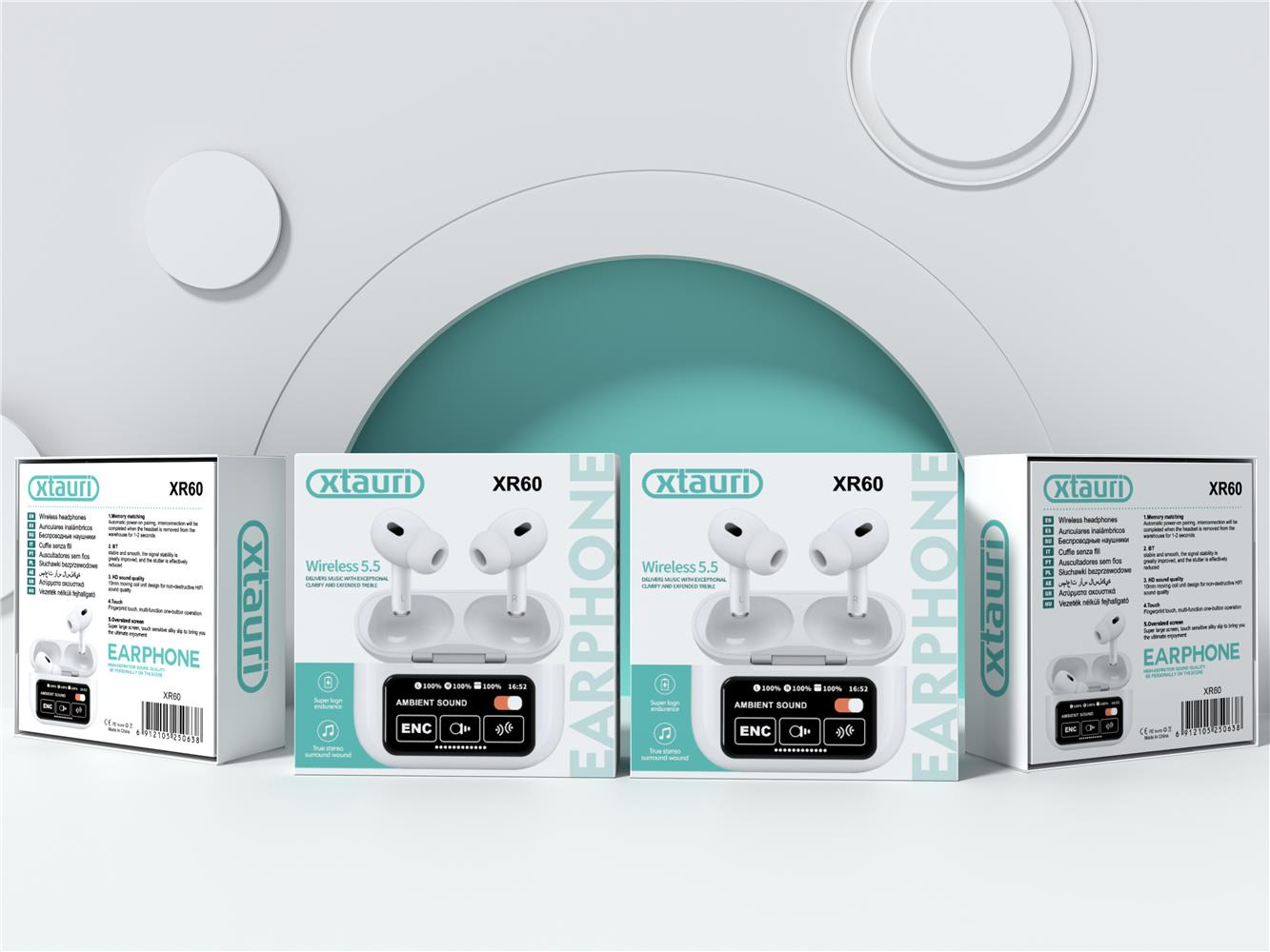 AEMAi-PRO6S Headphones with Screen