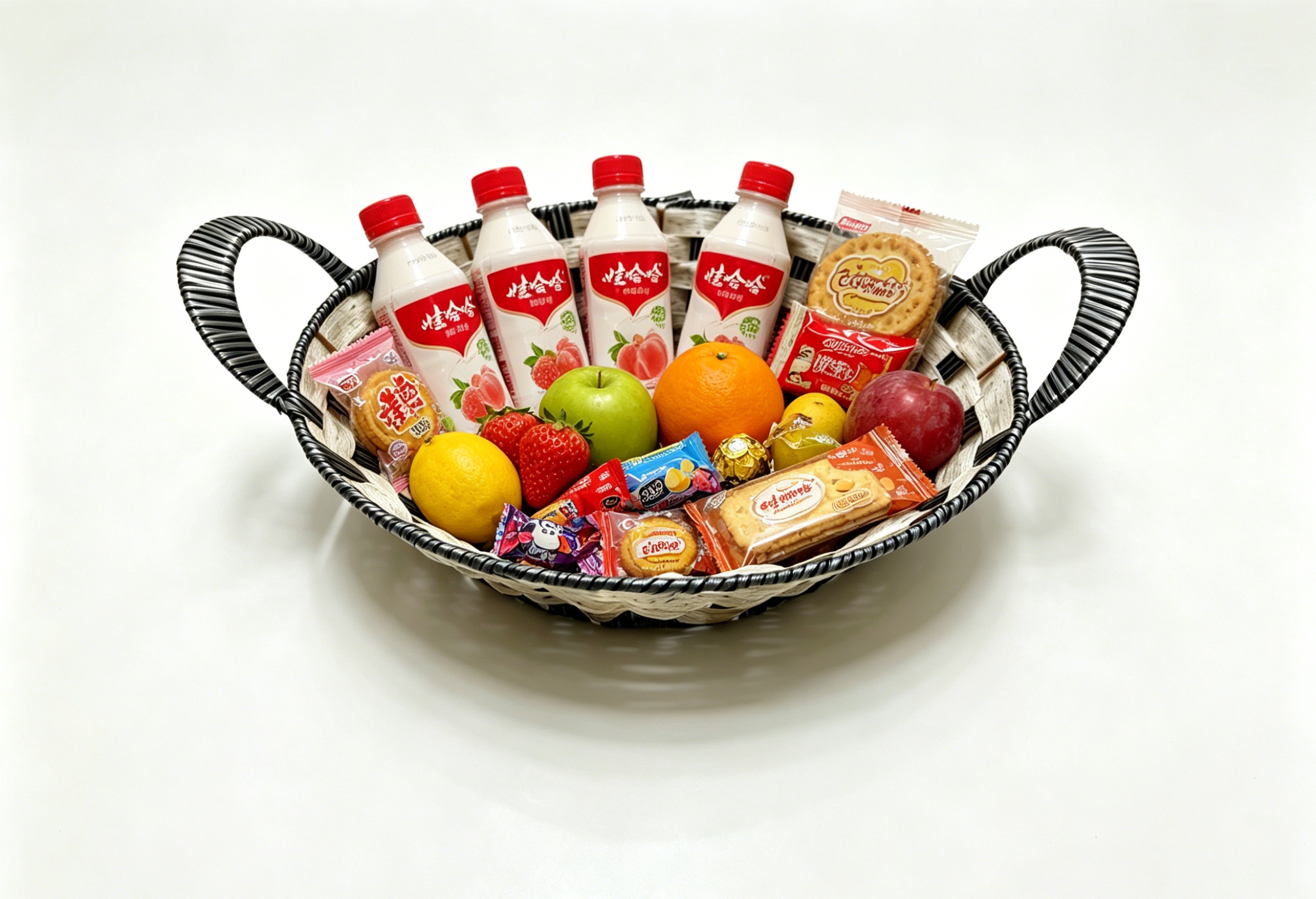 White and black round rubber rectangular lugs storage basin, fruit and snack basket, bread basket, toy storage basket, supermarket gift packaging basket, souvenir packaging basket, kitchen sauce storage basket, vegetable storage basket, tissue storage basket, cosmetics basket details Picture