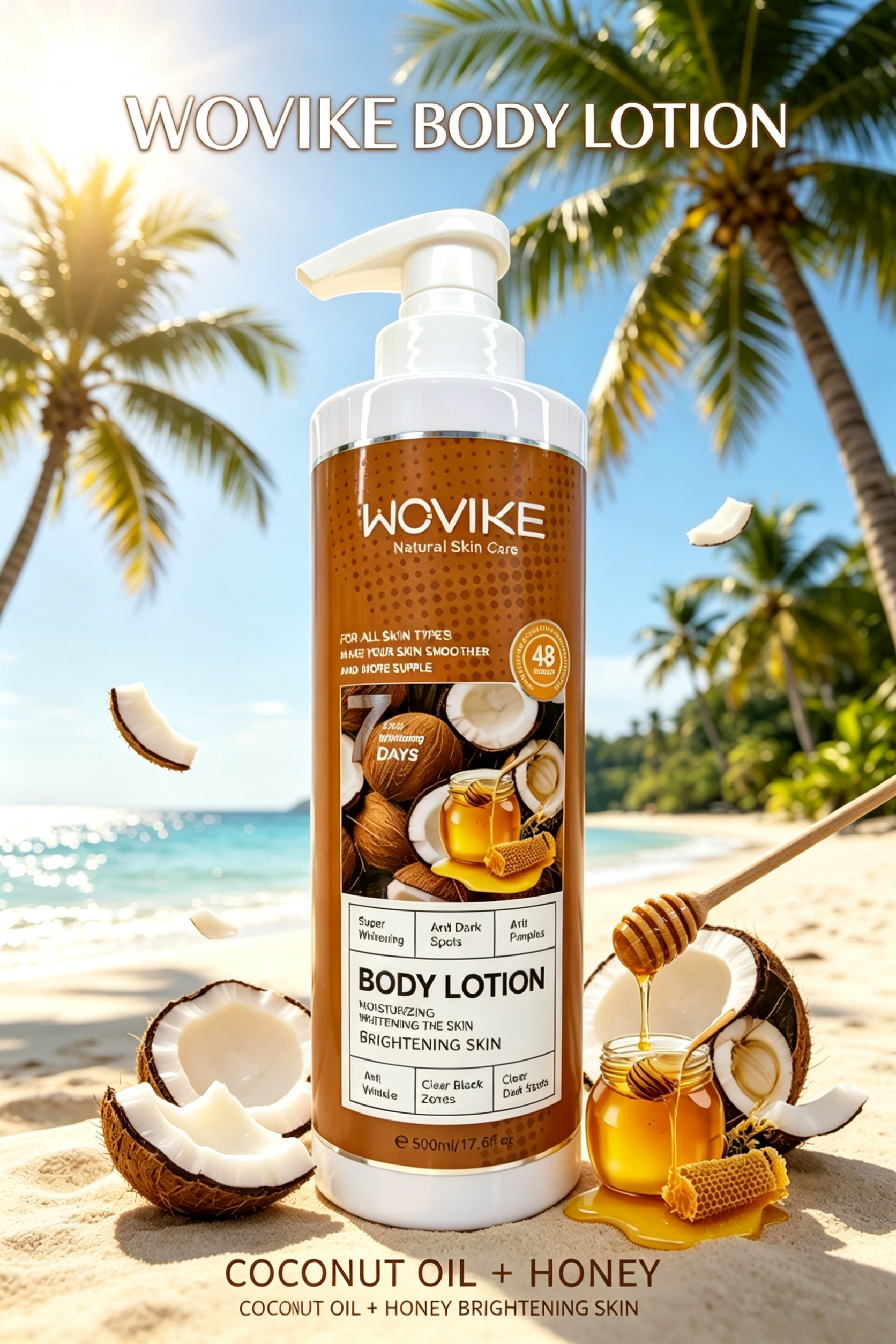 This body lotion is specially supplied for foreign trade. It has a light texture, is not greasy, spreads easily, absorbs quickly, moisturizes and locks in skin moisture for a long time. It has a fresh and pleasant fragrance, providing a comfortable experience. It has a high cost performance, factory direct sales, cross-border e-commerce, and is available in South America and Africa detail image 2