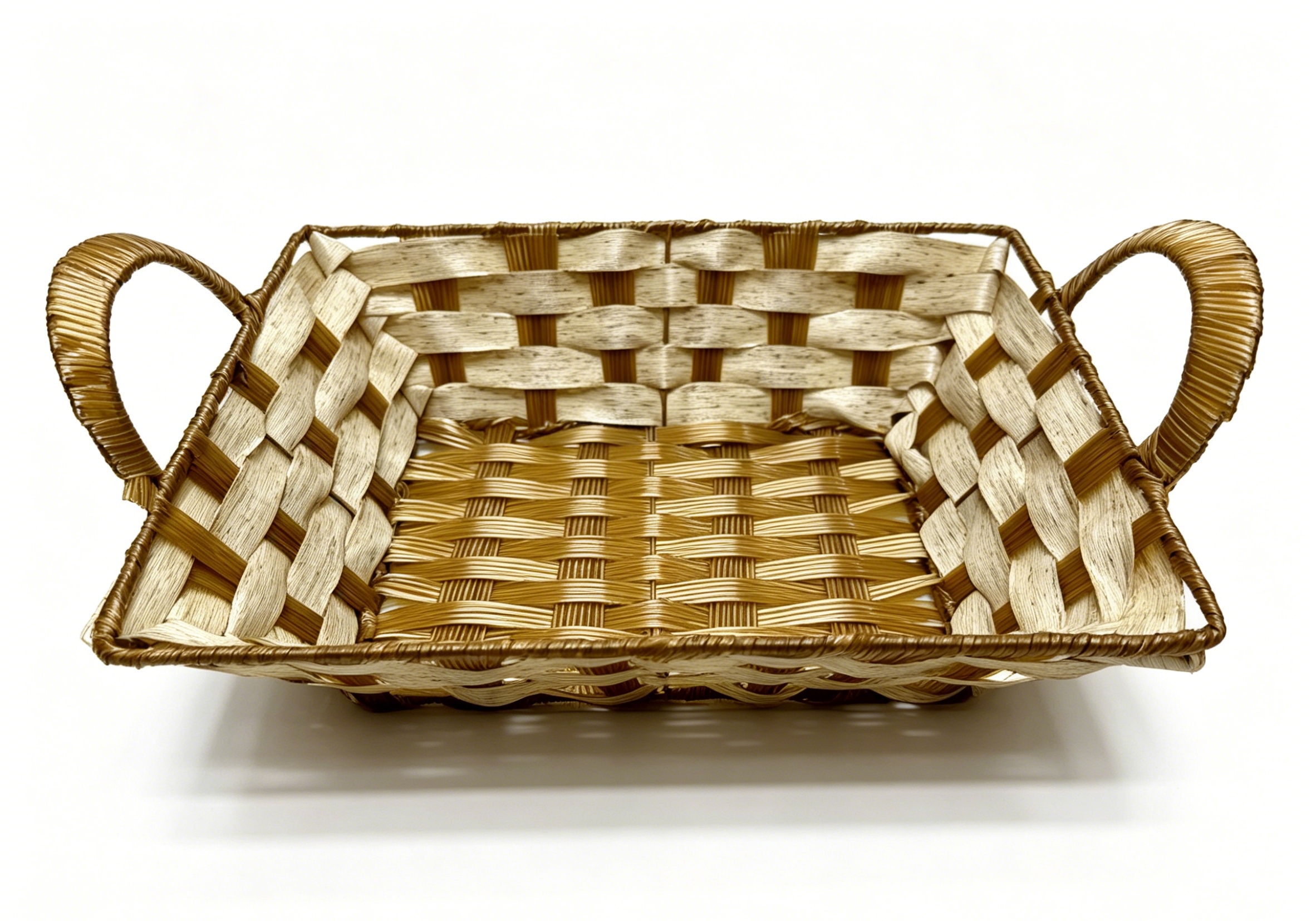 Platinum rubber rectangular lugs storage basin, fruit and snack basket, bread basket, toy storage basket, supermarket gift packaging basket, souvenir packaging basket, kitchen sauce storage basket, vegetable storage basket, tissue storage basket, cosmetics basket Item Picture