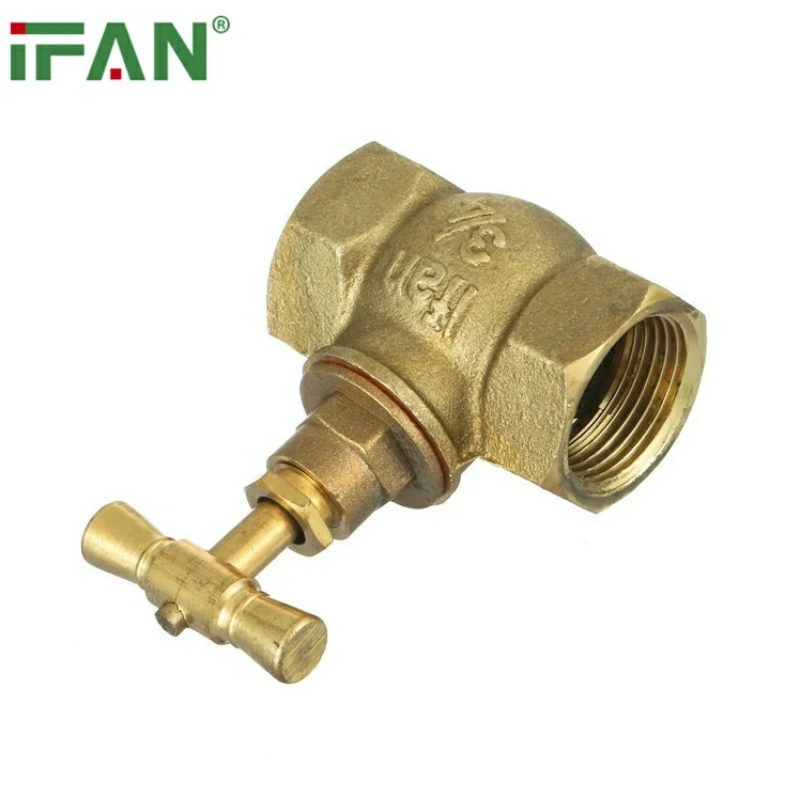 High-Temperature Switch Manual Copper Gate Valve For Water  Item Picture