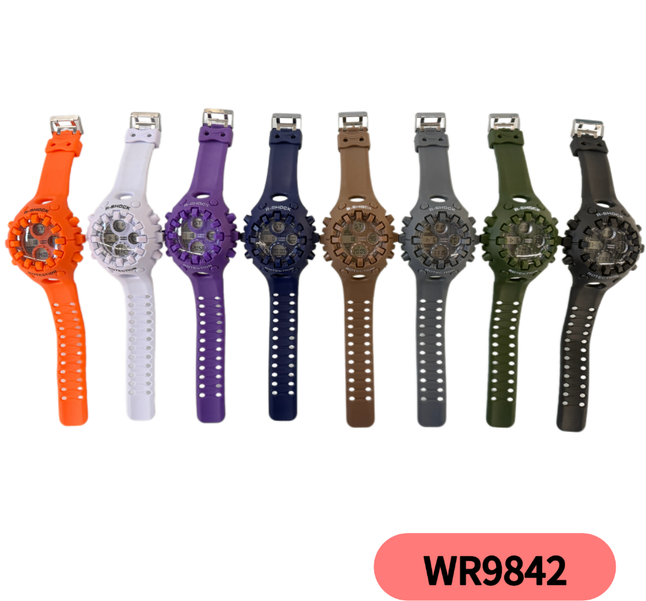 YITONG Octopus Basic Model electronic Watch is cost-effective and durable. It is specially designed for students to wear in class and daily life. The 9842 color waterproof luminous sports electronic watch for both men and women is a trend Item Picture