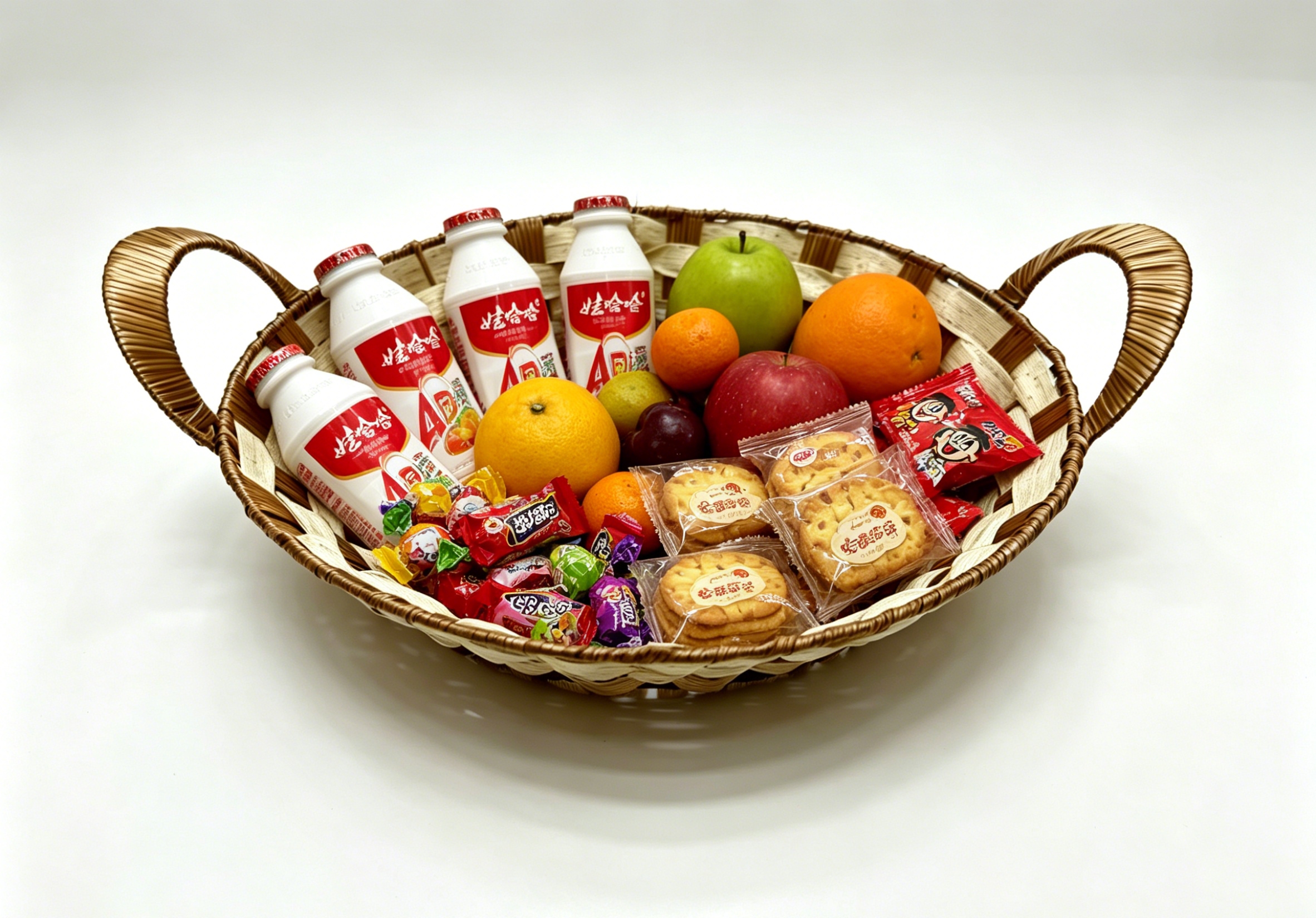 Platinum rubber round ear-pulling storage basin, fruit and snack basket, bread basket, toy storage basket, supermarket gift packaging basket, souvenir packaging basket, kitchen sauce storage basket, vegetable storage basket, tissue storage basket, cosmetics basket details Picture