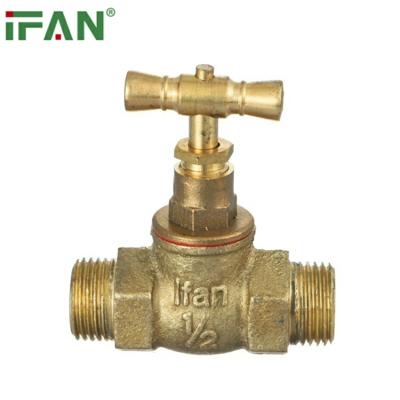 IFAN Matte-Finish Manual Valve with Dual Male Threads