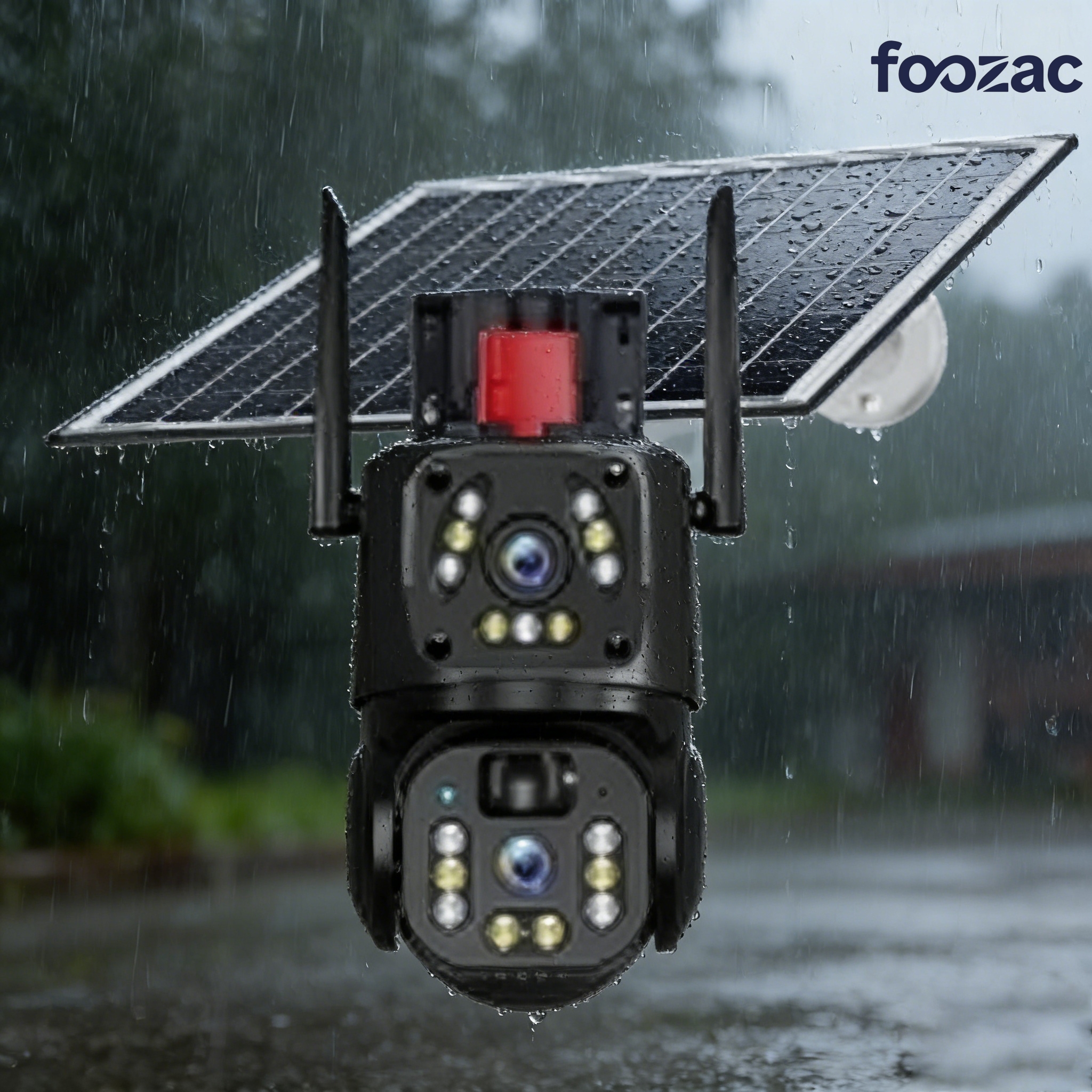 كاميرات المراقبة التي تعمل بالطاقة الشمسية (FOZAC)، كاميرات المراقبة المخفية المزودة بكاميرات عالية الوضوح ومقاومة للتدمير Specification image