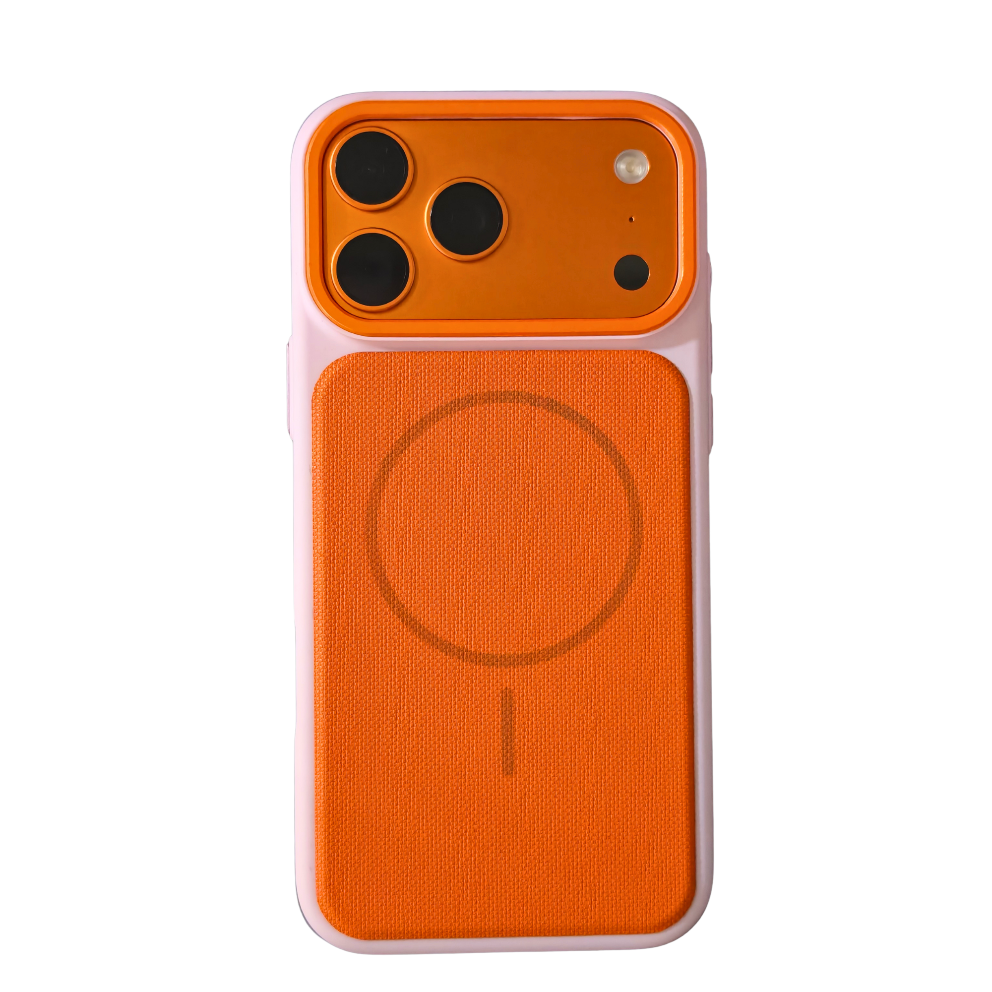 Skin-sensing technology fabric magnetic phone case, high-end magnetic phone case Item Picture
