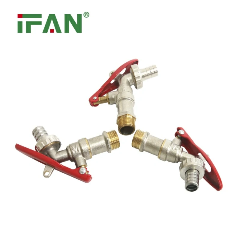 IFAN Factory Wholesale Full-Size Brass Faucet (with Lock) Item Picture