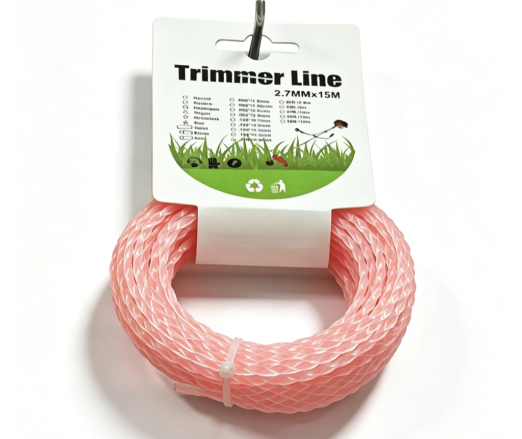 Trimmer Line 麻花打包绳15m纸吊卡 割草机配件打草绳