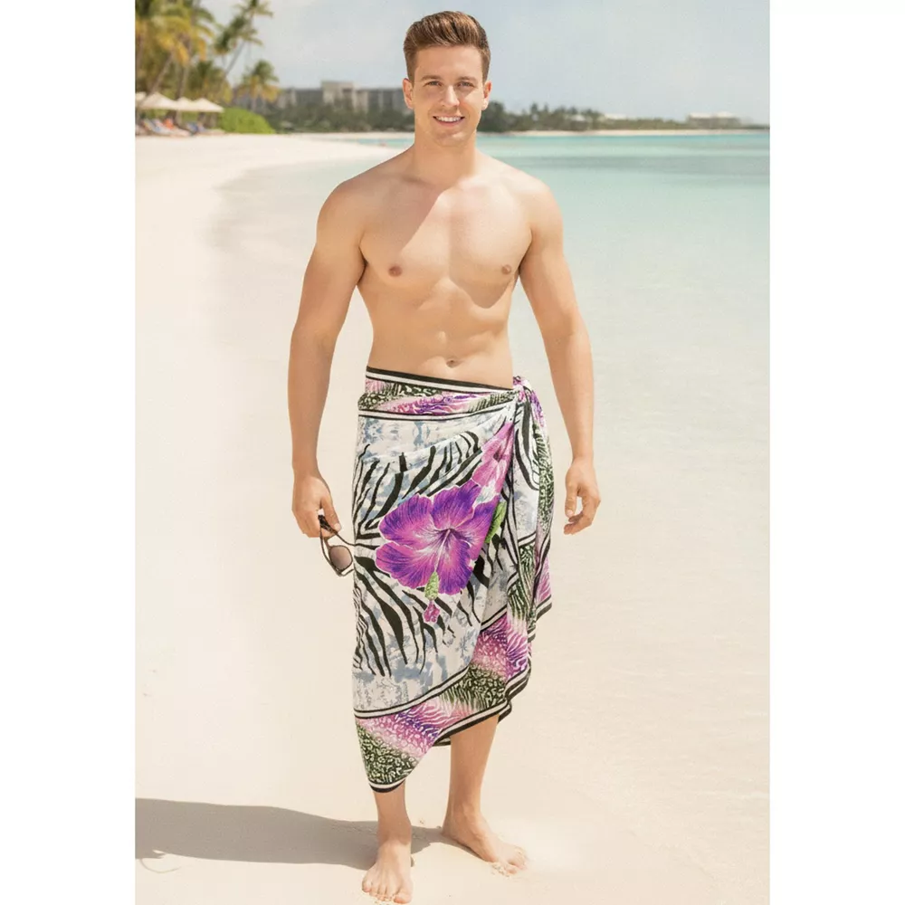 Custom-made skirt bath towel and beach towel Lavalava pareo sarongs Lungi Qni shawl style from South Pacific island countries Application Scenario