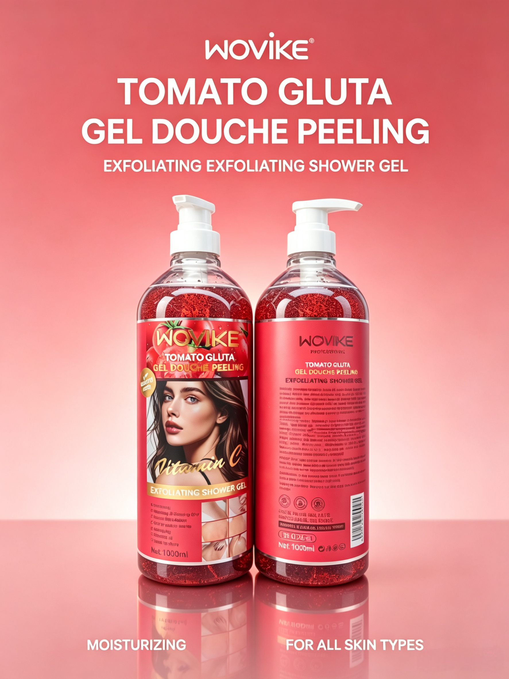 This body wash is specially supplied for foreign trade. It has a large capacity, is very durable, has rich and dense foam, strong cleaning power, and a fresh and pleasant fragrance. After washing, the skin feels fresh and leaves a lingering fragrance. The texture is mild and non-irritating. Cross-border e-commerce for the Middle East, South America and Africa