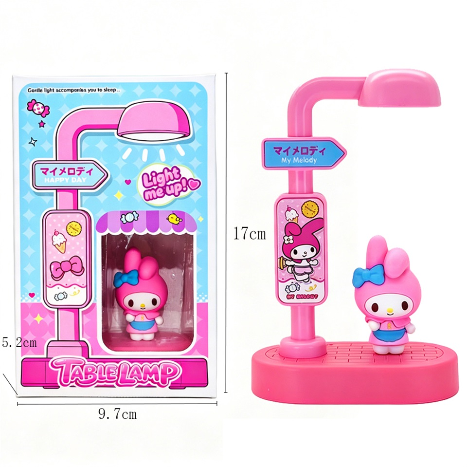 TL88382 Melody Street Corner Lamp, Mini Night Light, Children's Desk Soft Light, Box set Cartoon Dolls, Sleeping Atmosphere Light Application Scenario