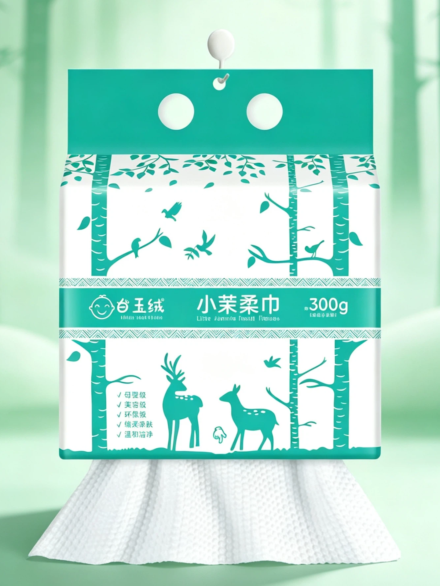 300g all-cotton bottom tissue, face towel, and cotton soft towel Item Picture