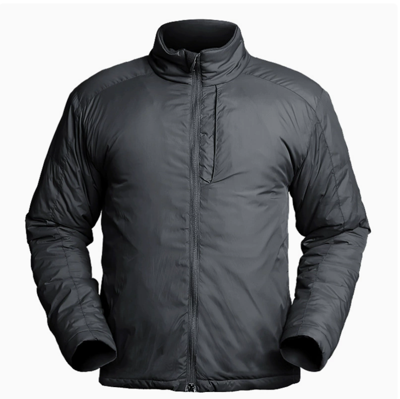 Outdoor wear-resistant cotton-padded jacket, heat reflection insulation tactical cotton-padded jacket, casual Titan cross-border multi-functional cold-proof mountaineering suit imitating silk cotton Specification image