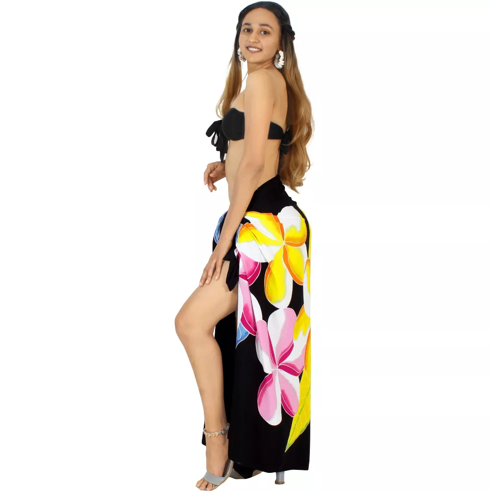 South Pacific Islands cotton fabric Lavalava Sarong Pareo custom patterned one-piece skirt Lung skirt Qni shawl style i Application Scenario