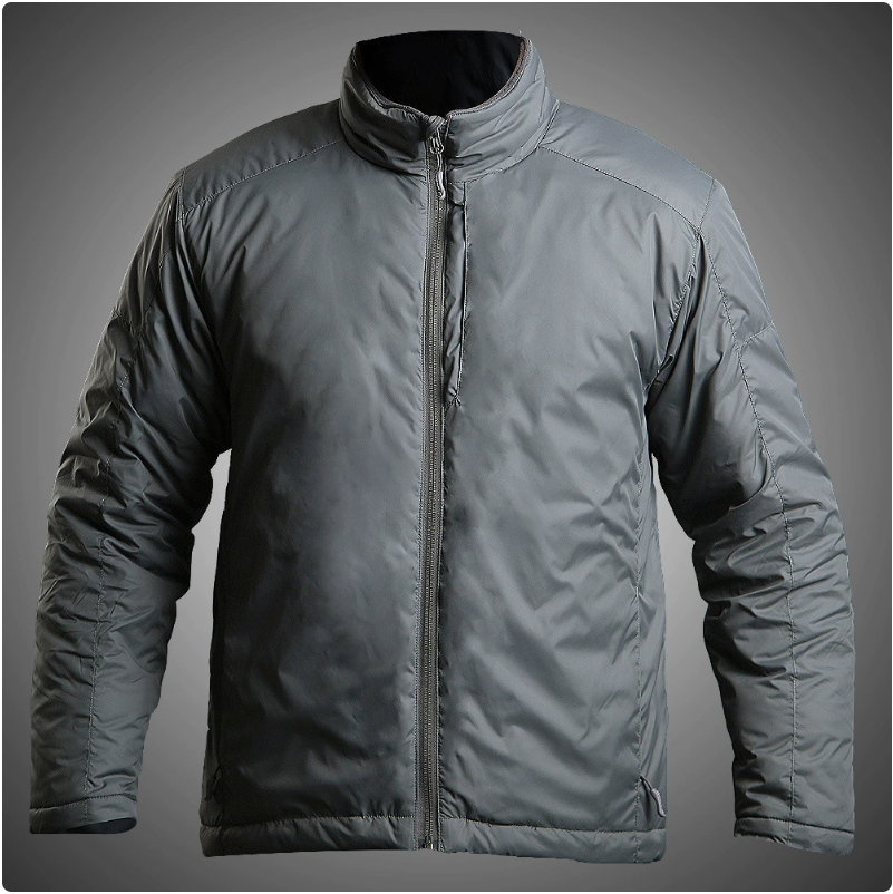 Outdoor wear-resistant cotton-padded jacket, heat reflection insulation tactical cotton-padded jacket, casual Titan cross-border multi-functional cold-proof mountaineering suit imitating silk cotton details Picture