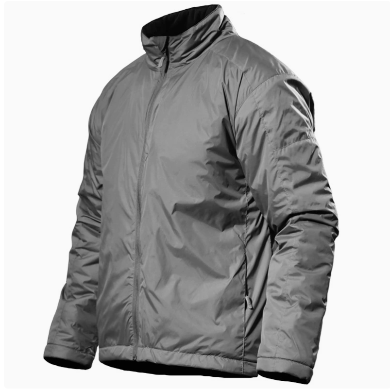 Outdoor wear-resistant cotton-padded jacket, heat reflection insulation tactical cotton-padded jacket, casual Titan cross-border multi-functional cold-proof mountaineering suit imitating silk cotton Item Picture