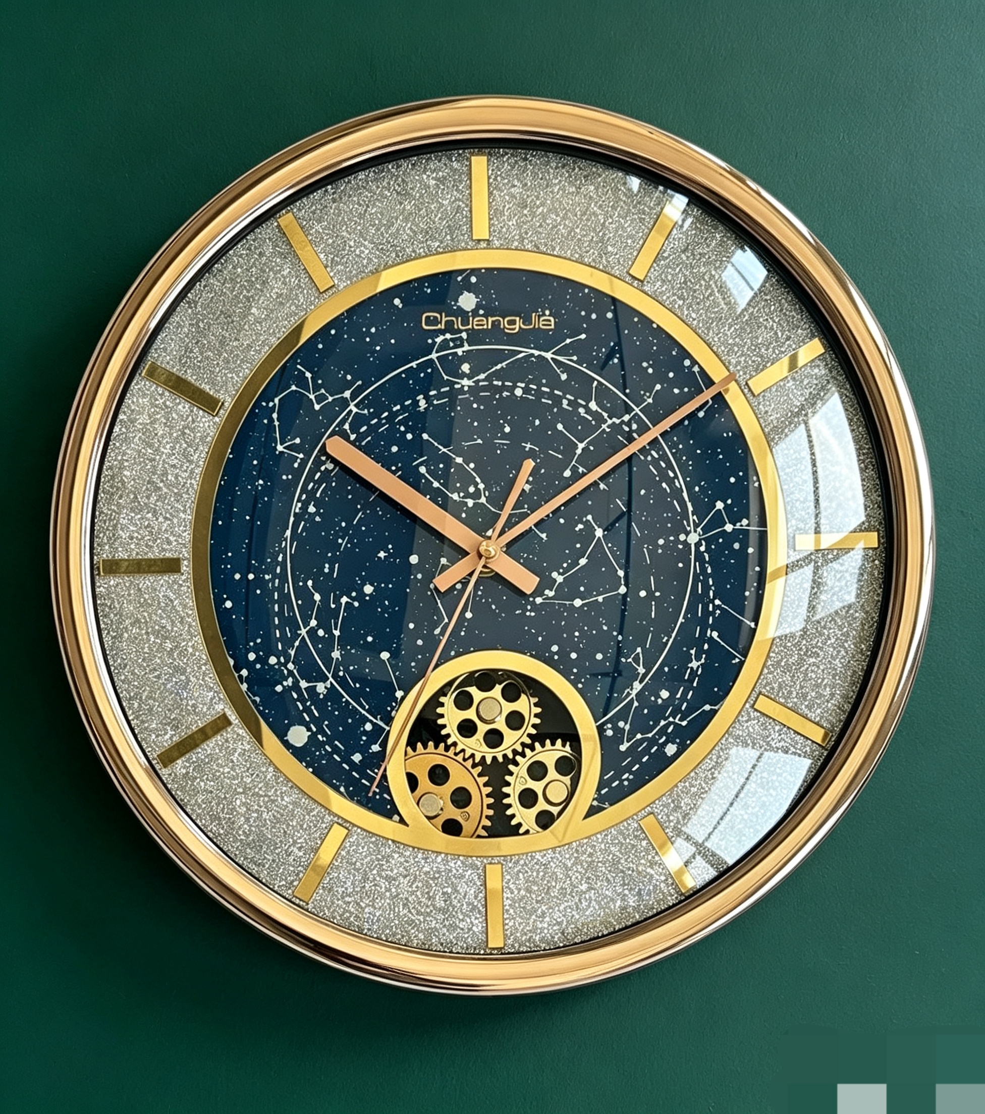 Nordic-style simple acrylic wall clocks, wall clocks, home decorations, clocks, handicrafts, clocks details Picture