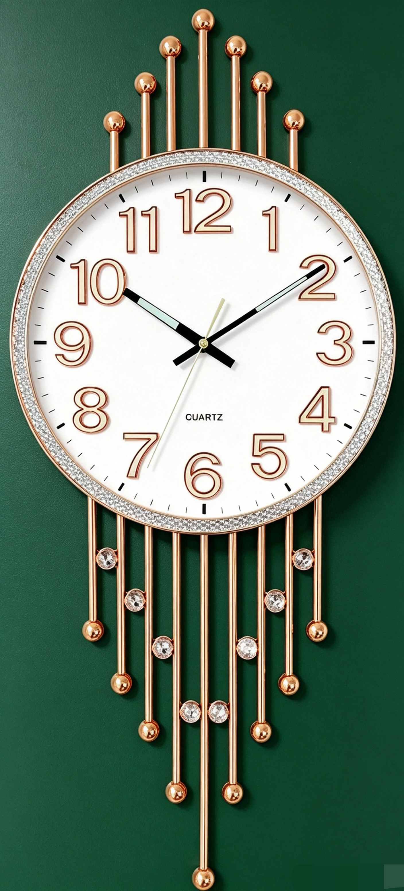 Acrylic wall clocks, wall clocks, handicrafts, wall stickers, home decorations, clocks, acrylic wall clocks details Picture