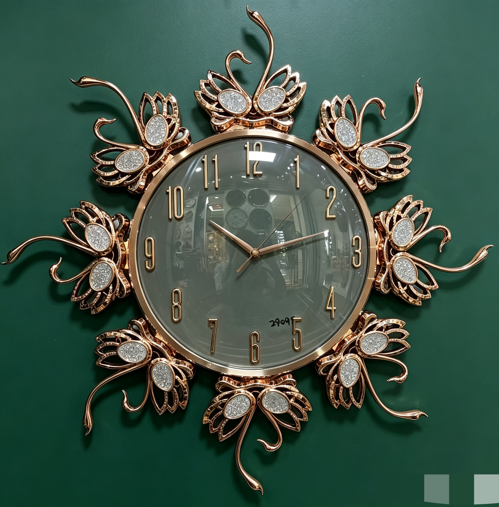 Акриловые акриловые часы северной европы details Picture