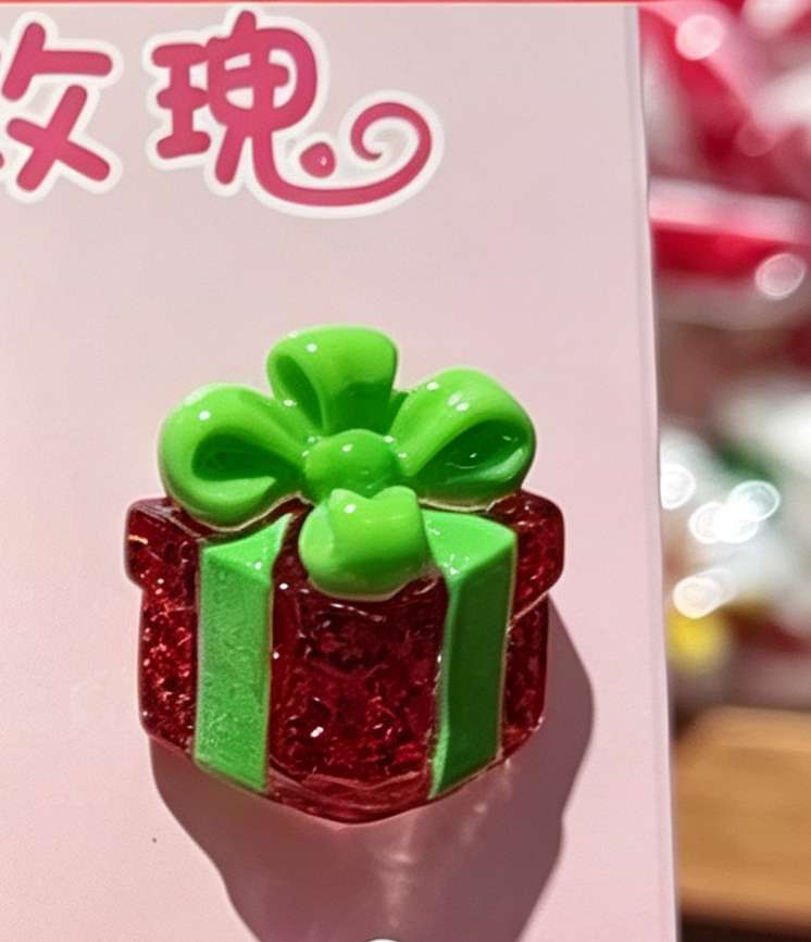 قطع غيار صغيرة من راتنجات عيد الميلاد من الدرجة الثامنة، مستلزمات زينة عيد الميلاد المجيدة بسوارات عيد الميلاد Specification image