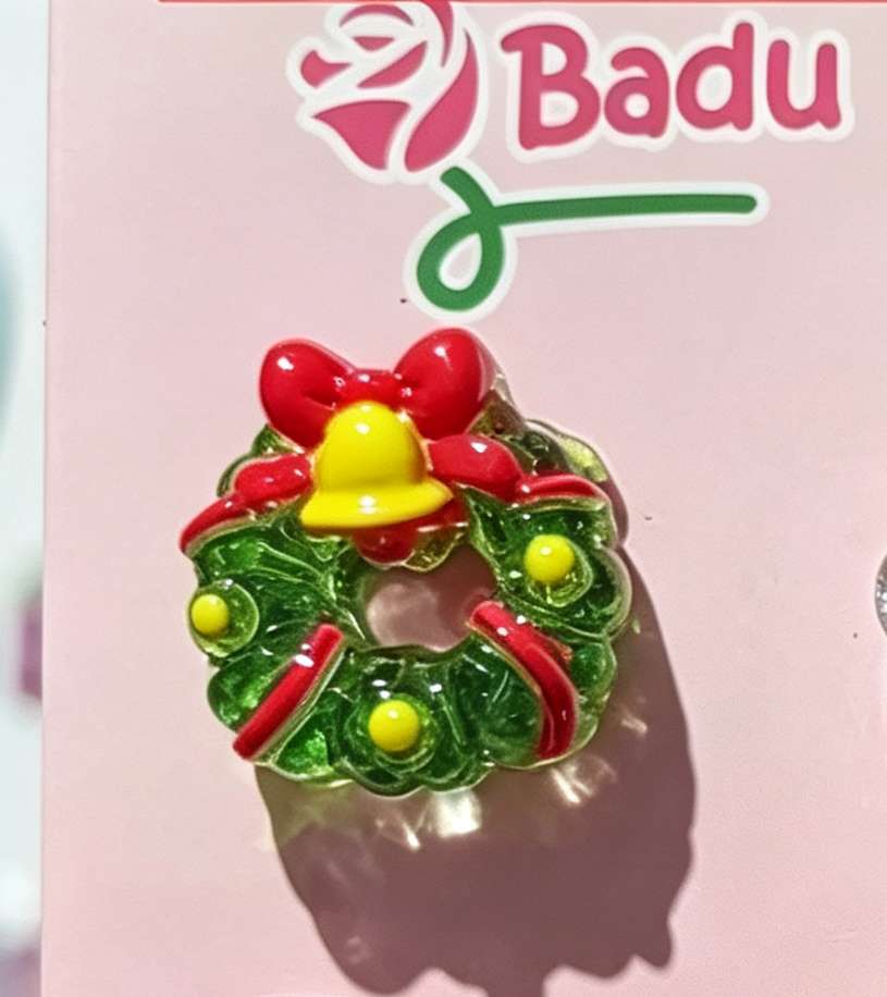 قطع غيار صغيرة من راتنجات عيد الميلاد من الدرجة الثامنة، مستلزمات زينة عيد الميلاد المجيدة بسوارات عيد الميلاد Item Picture