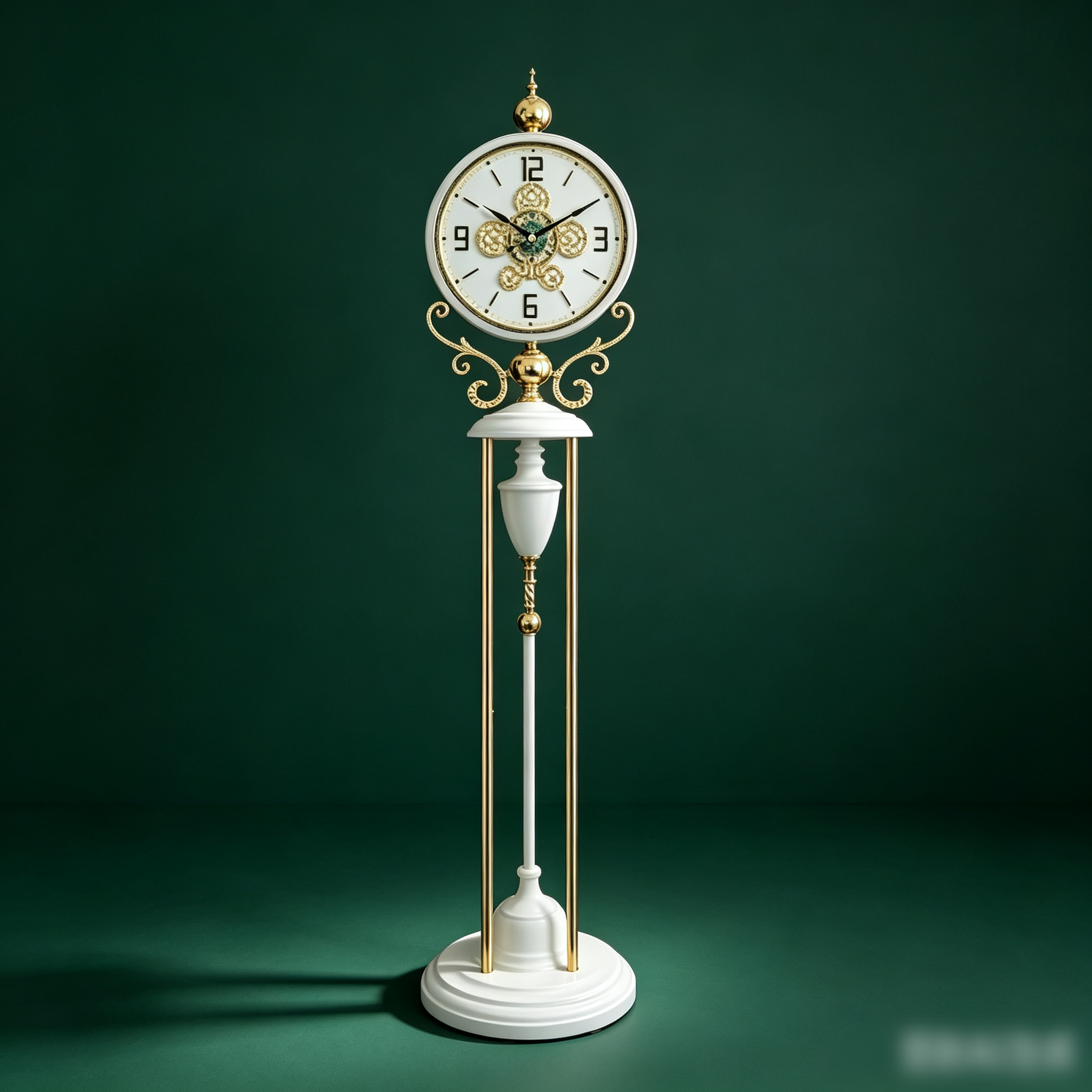 Alloy vertical floor clock, home decoration, wall clock, clock, wall clock