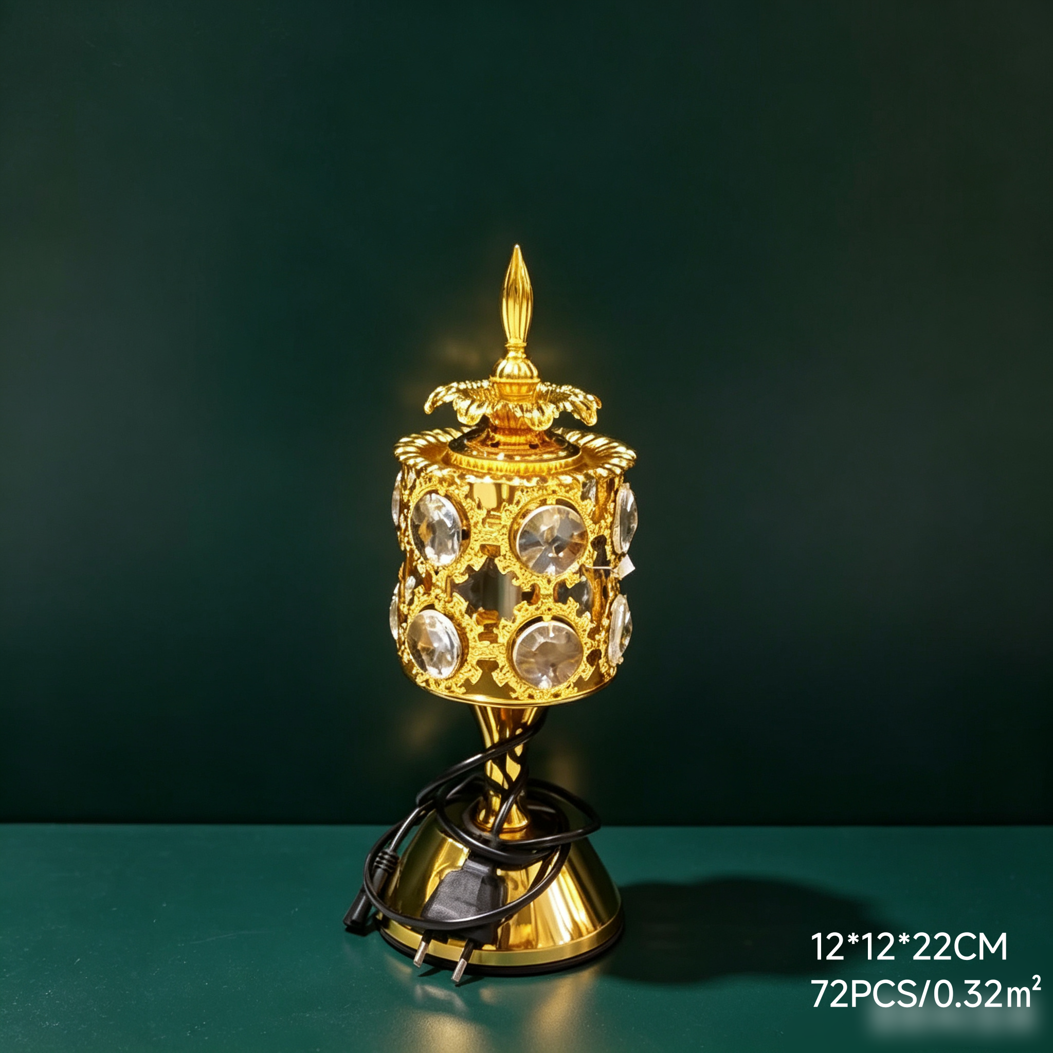 Metal incense burner, incense stick, incense burner, handicrafts, gifts bakhoor