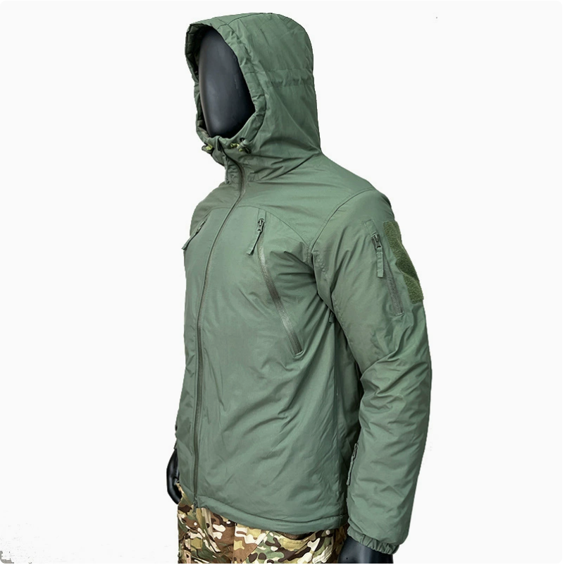 Outdoor winter American heavy-duty tactical waterproof and warm cotton-padded jacket, camouflage men's wear-resistant cotton-padded jacket, thickened cold-proof ultra-light cotton-padded jacket Item Picture