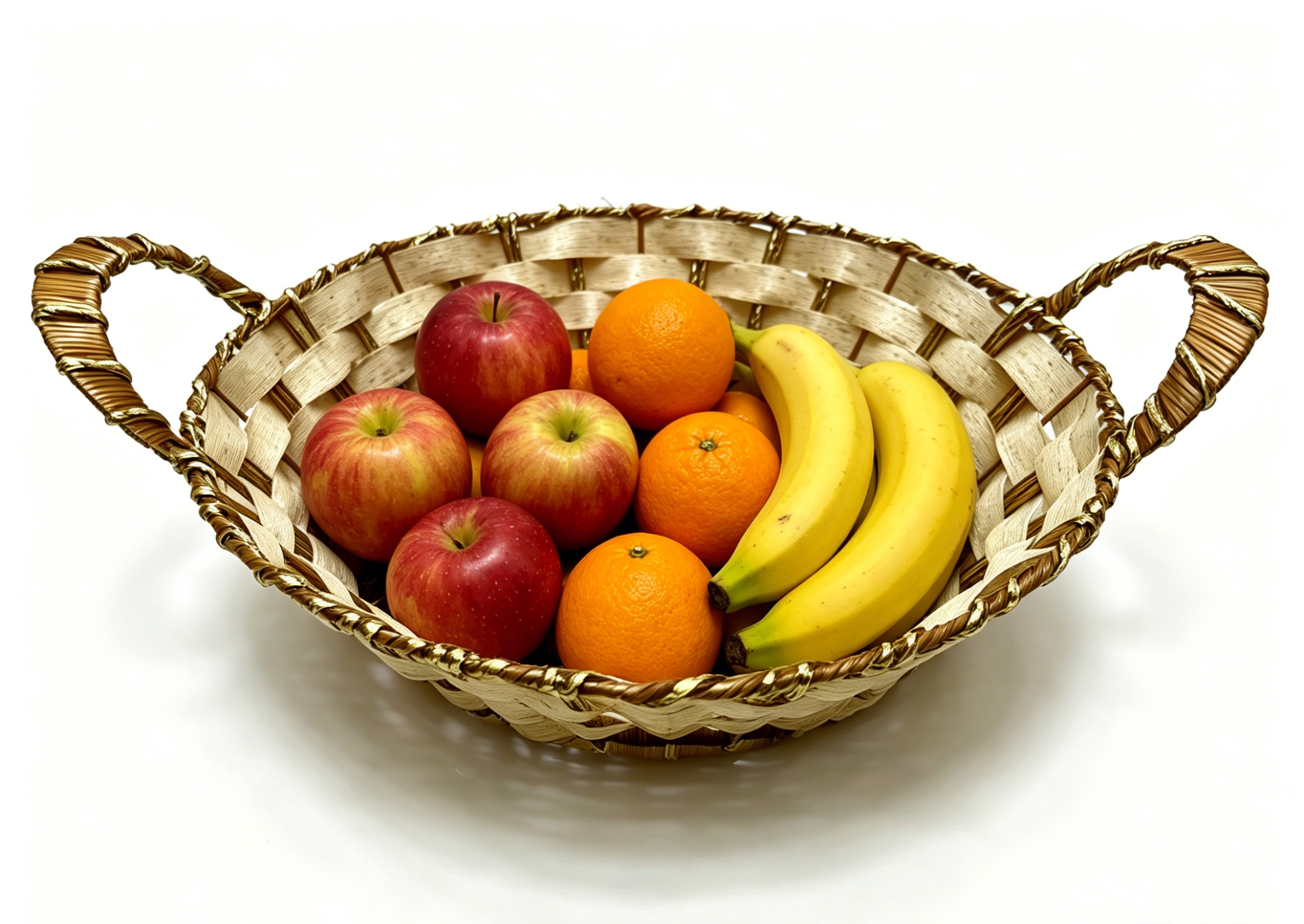Beige rubber with gold thread, round ear drawer storage basin, fruit and snack basket, bread basket, toy storage basket, supermarket gift packaging basket, souvenir packaging basket, kitchen sauce storage basket, vegetable basket, tissue paper storage basket, cosmetics basket Item Picture