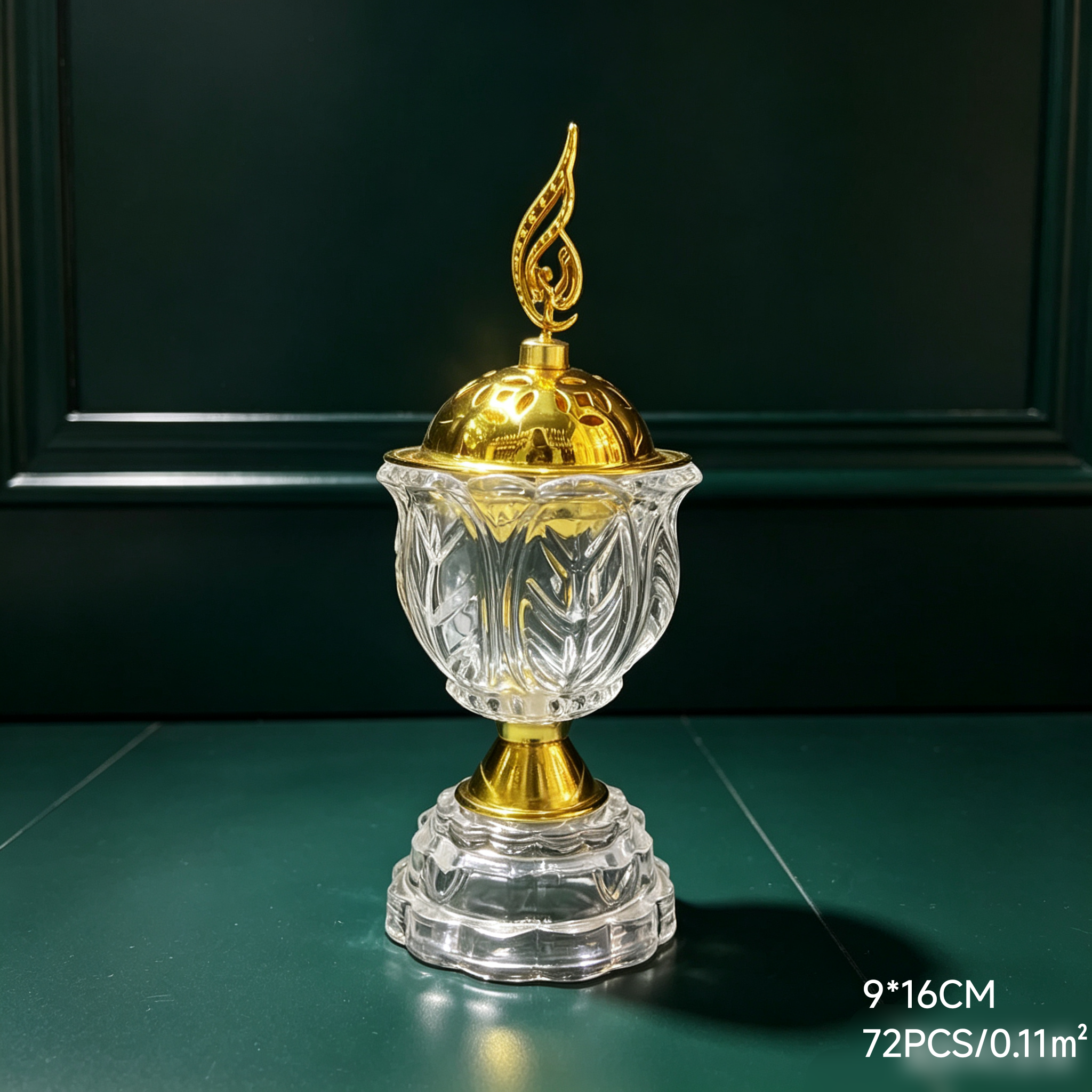 金属香薰炉香炉香插线香香插工艺品礼品bakhoor