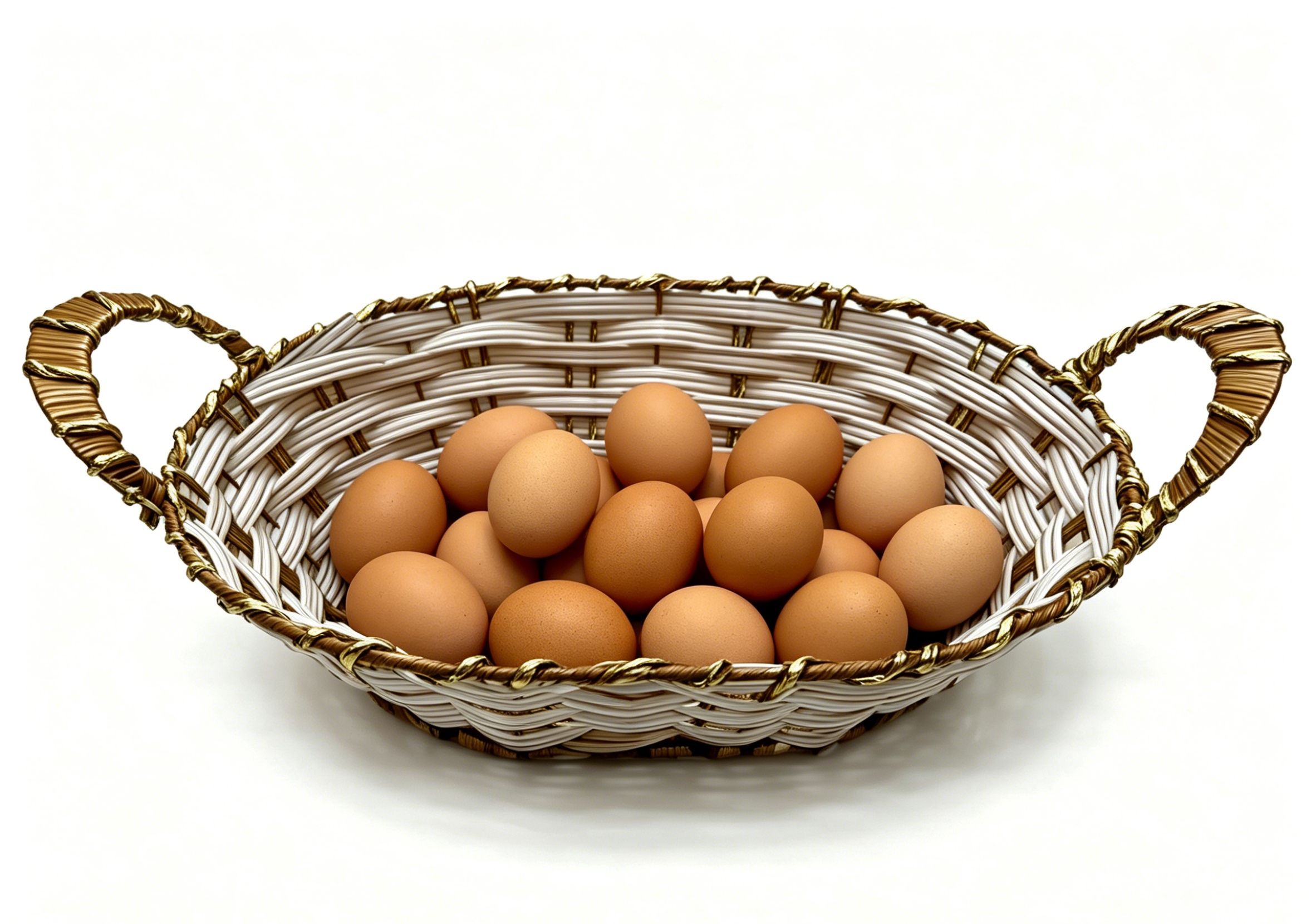 White rubber with golden thread, denel-shaped, draw-out storage basin, fruit and snack basket, bread basket, toy storage basket, supermarket gift packaging basket, souvenir packaging basket, kitchen sauce storage basket, vegetable placement basket, tissue storage basket, cosmetics basket Item Picture