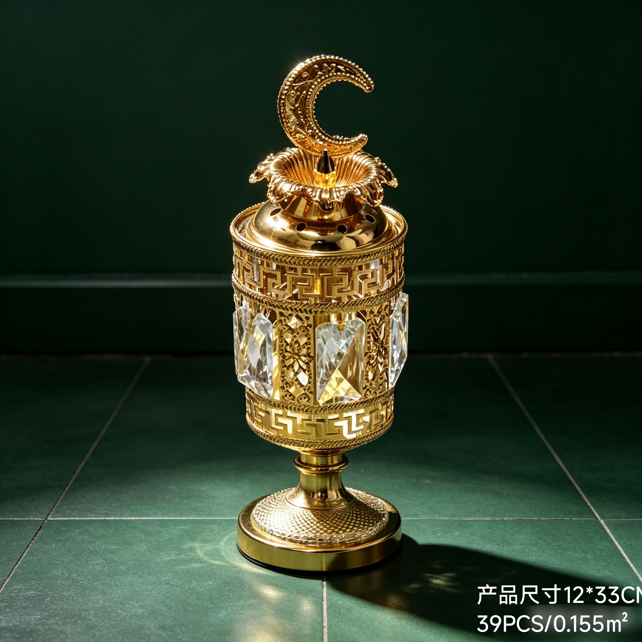 存金属香薰炉香炉香插线香bakhoor工艺品礼品家用客厅禅意 decor香炉香插